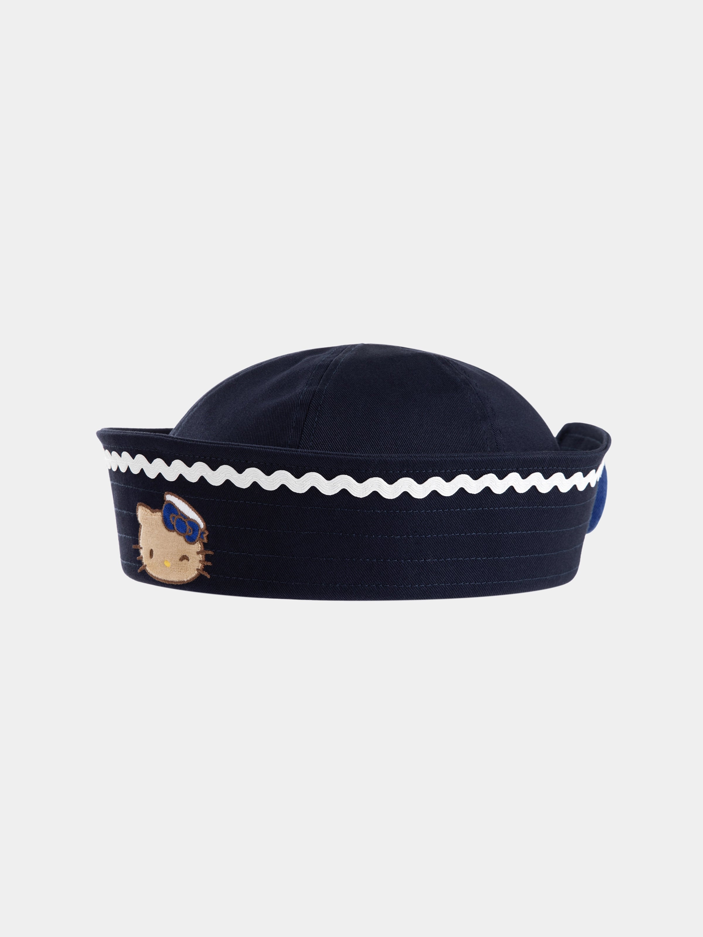 "Hello Kitty" Convertible Sailor Hat – Navy Blue