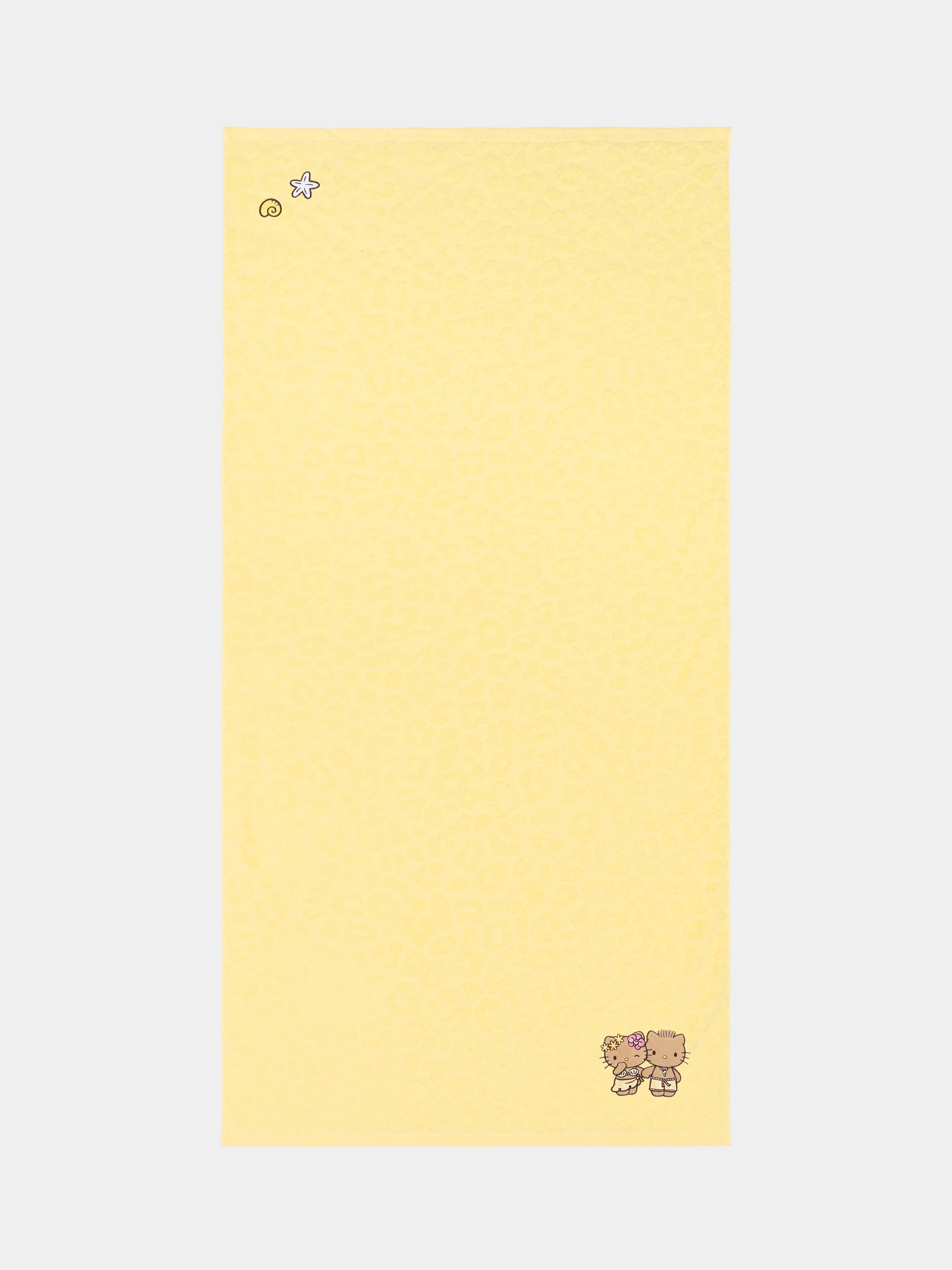 "Hello Kitty & Dear Daniel" Bath Towel – Sunbeam Leopard