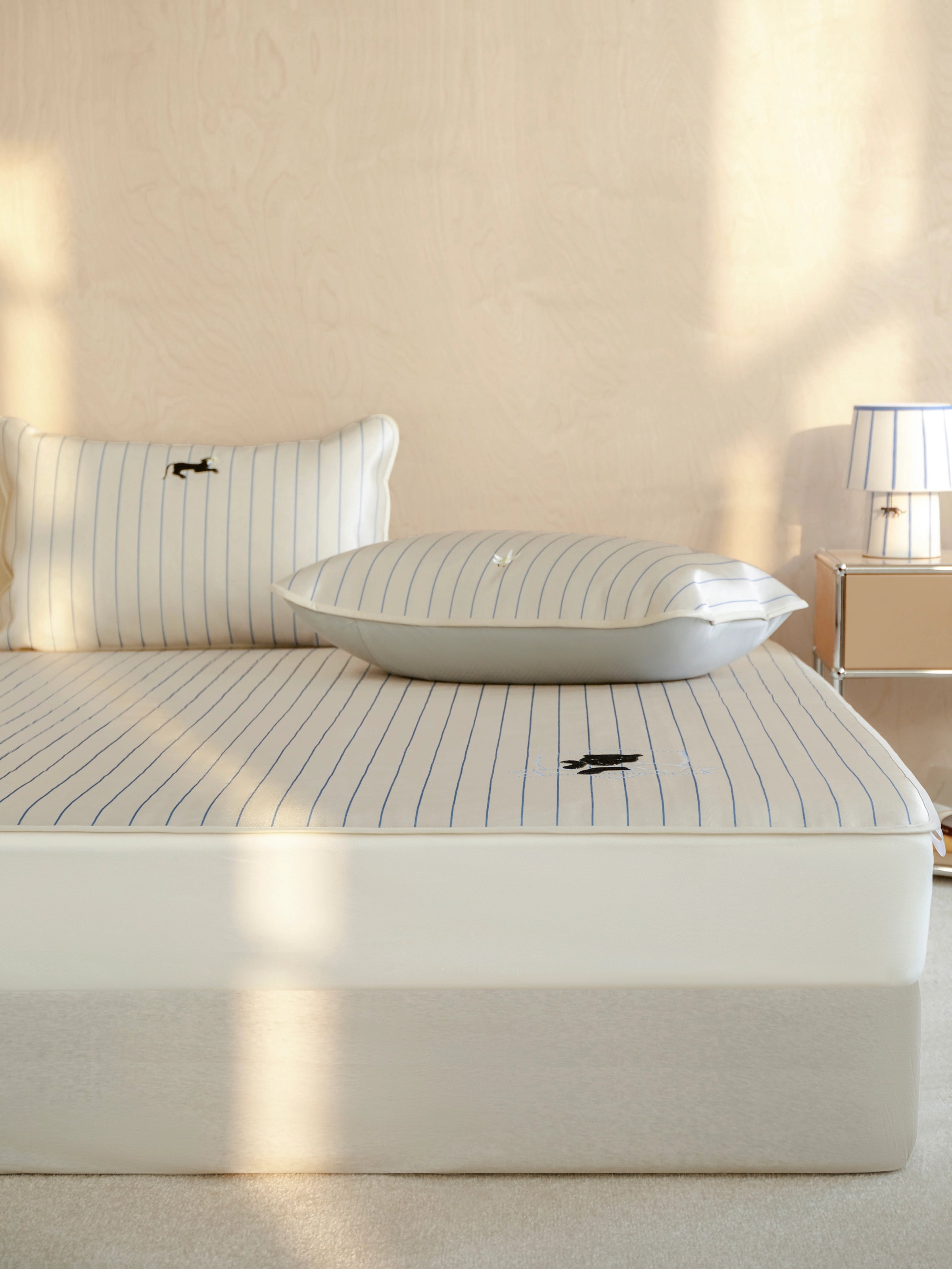 “Urban Junglee” Cooling Mat Set Dark Camel