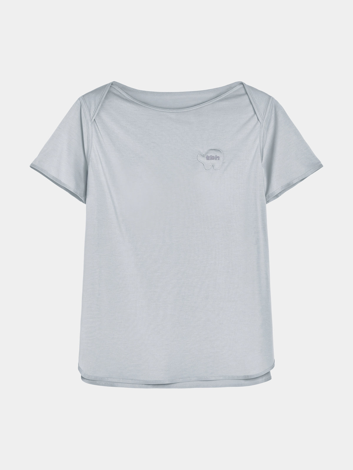 tbh Wōdrobe PLA Skin-Friendly Sleepwear Set Short Sleeve – Grey