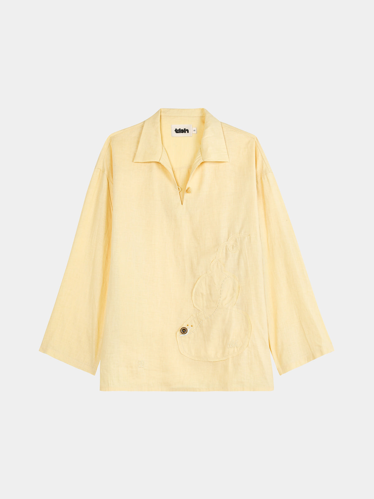 tbh Wōdrobe Hemp Loungewear Set Long Sleeve – Húlu Yellow