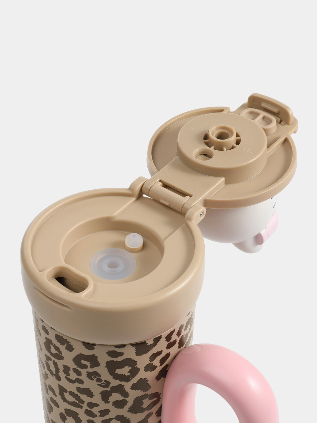 "Hello Kitty" Sun-Kissed Stainless Steel Insulated Tumbler (With Mini Bag) – Leopard