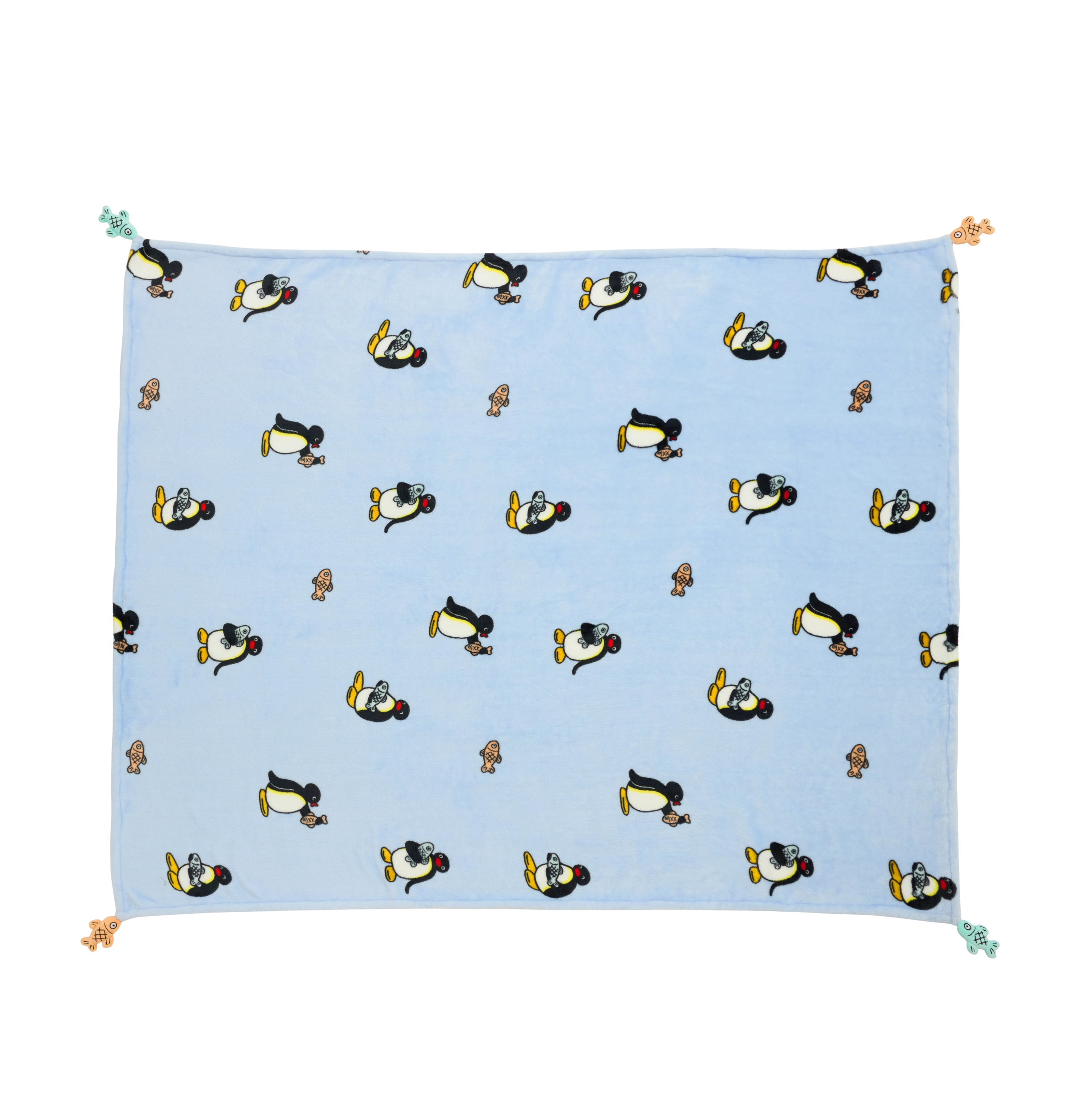 "Pingu" Cushion & Flannel Throw sets