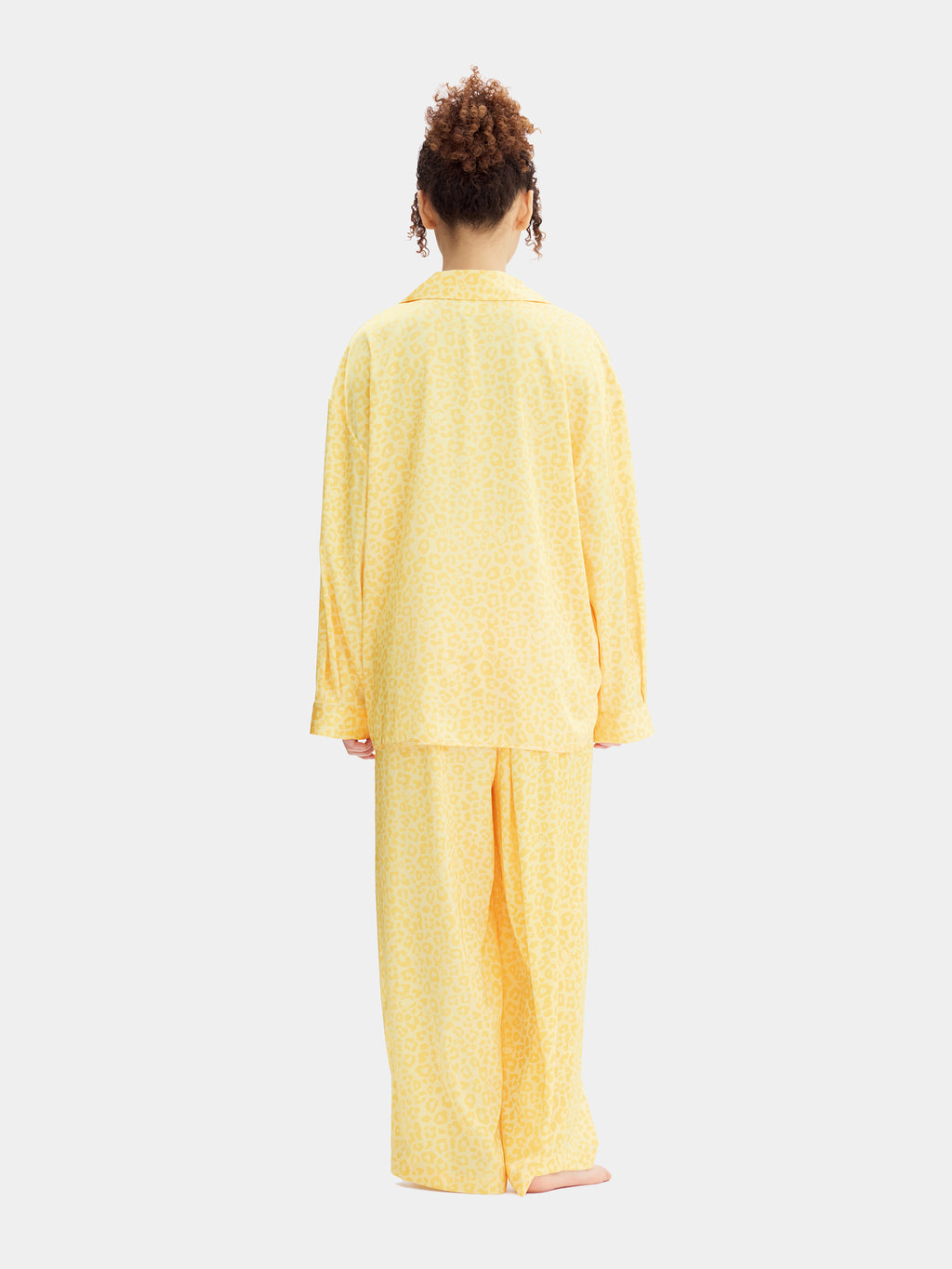 "Hello Kitty" Satin Loungewear Set Long Sleeve – Sunbeam Leopard