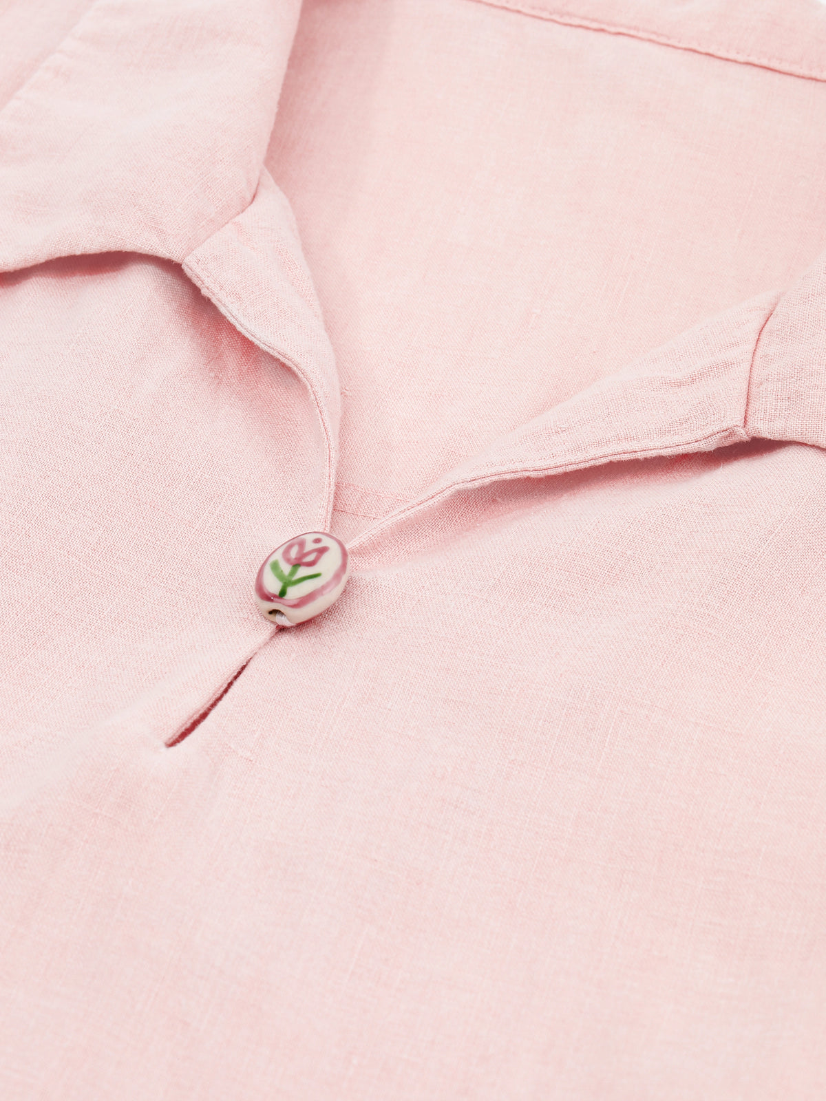 tbh Wōdrobe Natural-Dyed Hemp Loungewear Set Long Sleeve – Madder Rose
