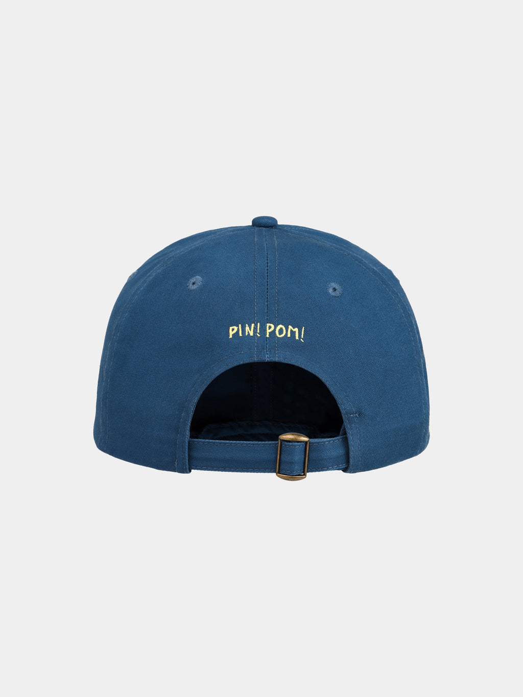 PIN!POM! 刺繡帽－海軍藍