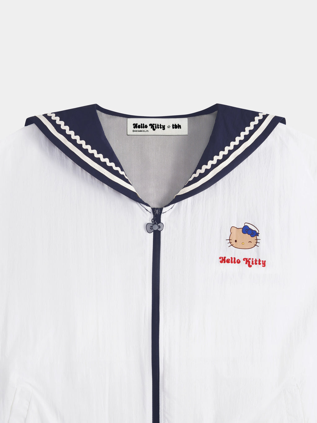 "Hello Kitty" Sailor Collar Outdoor Sun Protection Jacket
