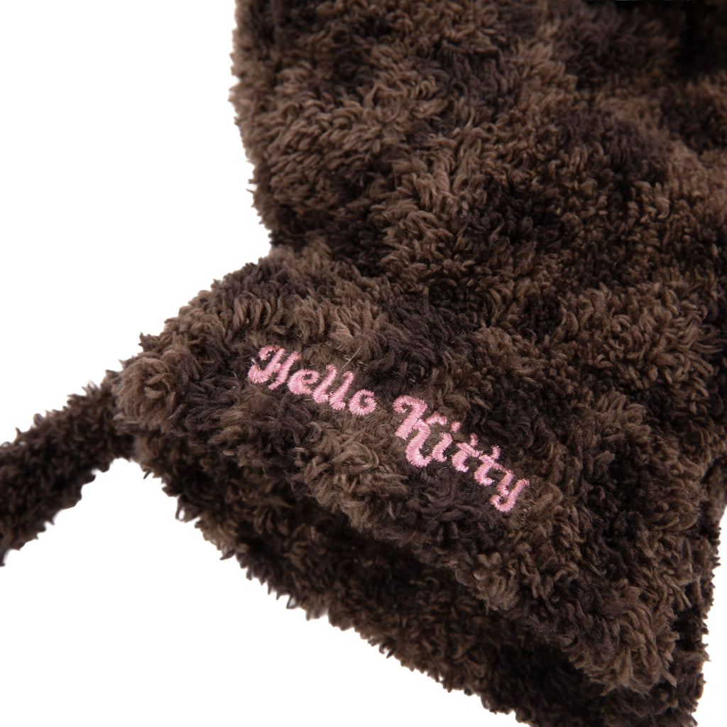 "Hello Kitty" Fuzzy Gloves – Choco