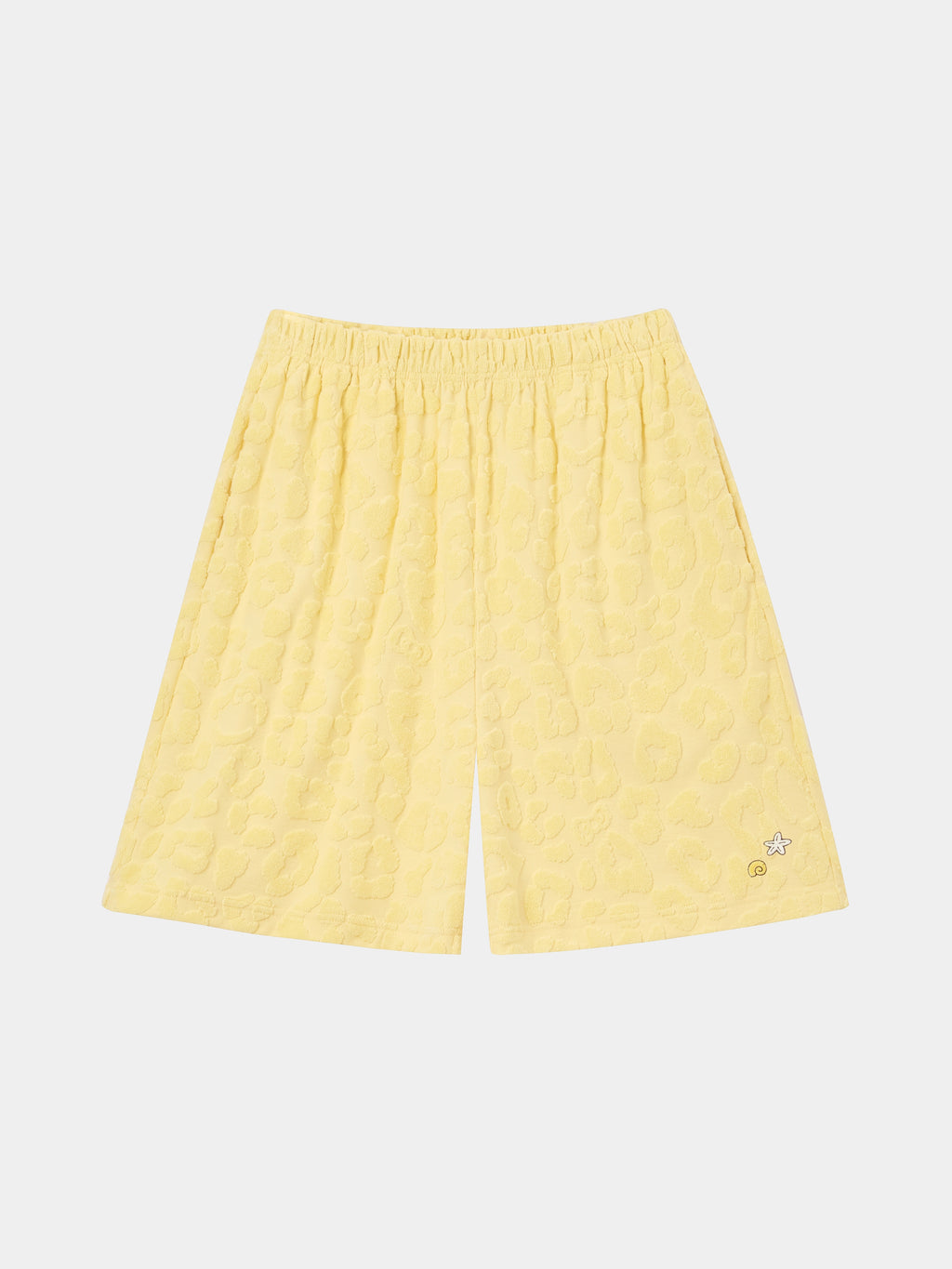 "Hello Kitty" Terry Loungewear Set Short Sleeve & Shorts – Sunbeam Leopard