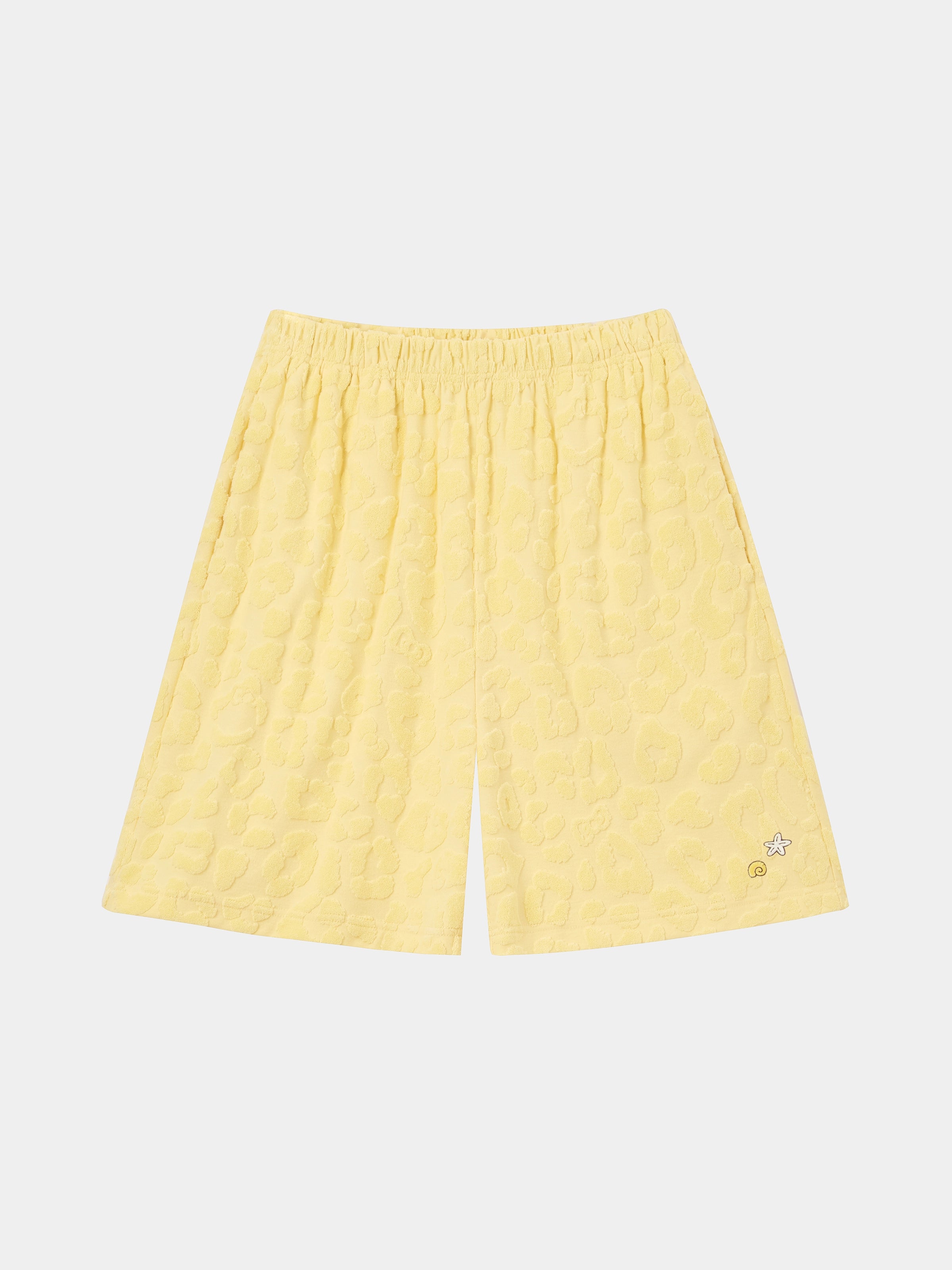"Hello Kitty" Terry Loungewear Set Short Sleeve & Shorts – Sunbeam Leopard