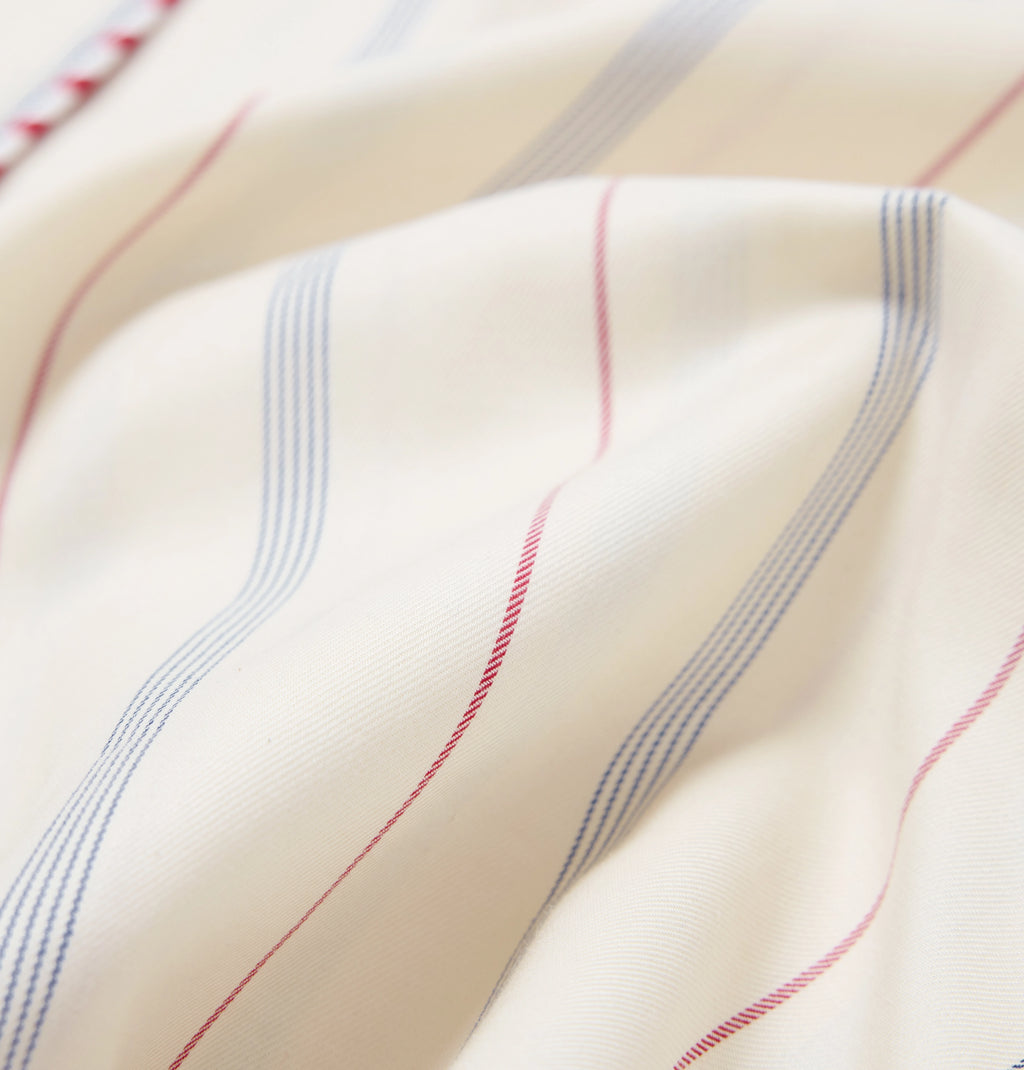 "Le Petit Prince" Tencel Cotton Blend Loungewear Set Red and Blue Stripes