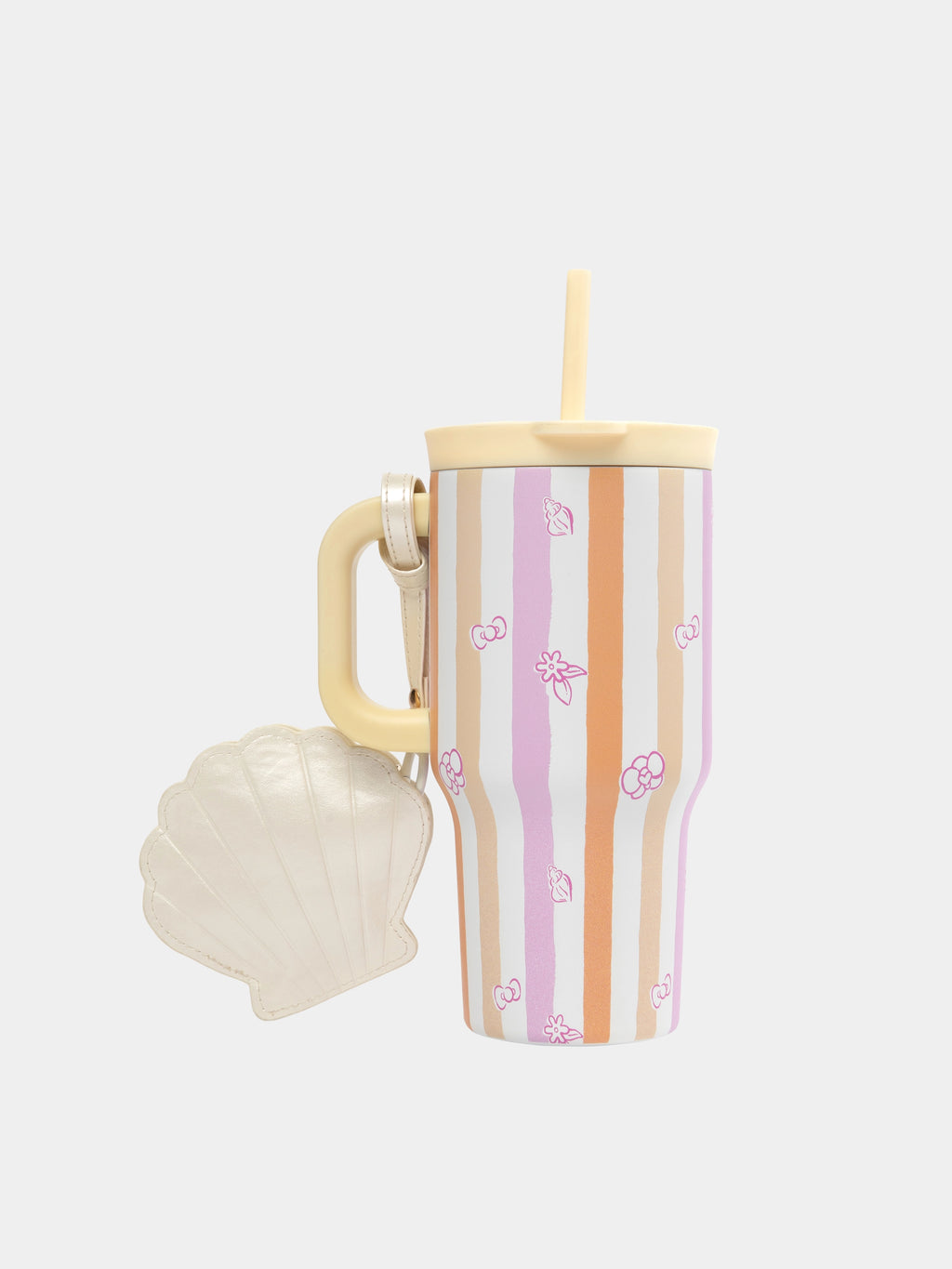 "Hello Kitty" Stainless Steel Insulated Tumbler – Coral Pink – 600ml