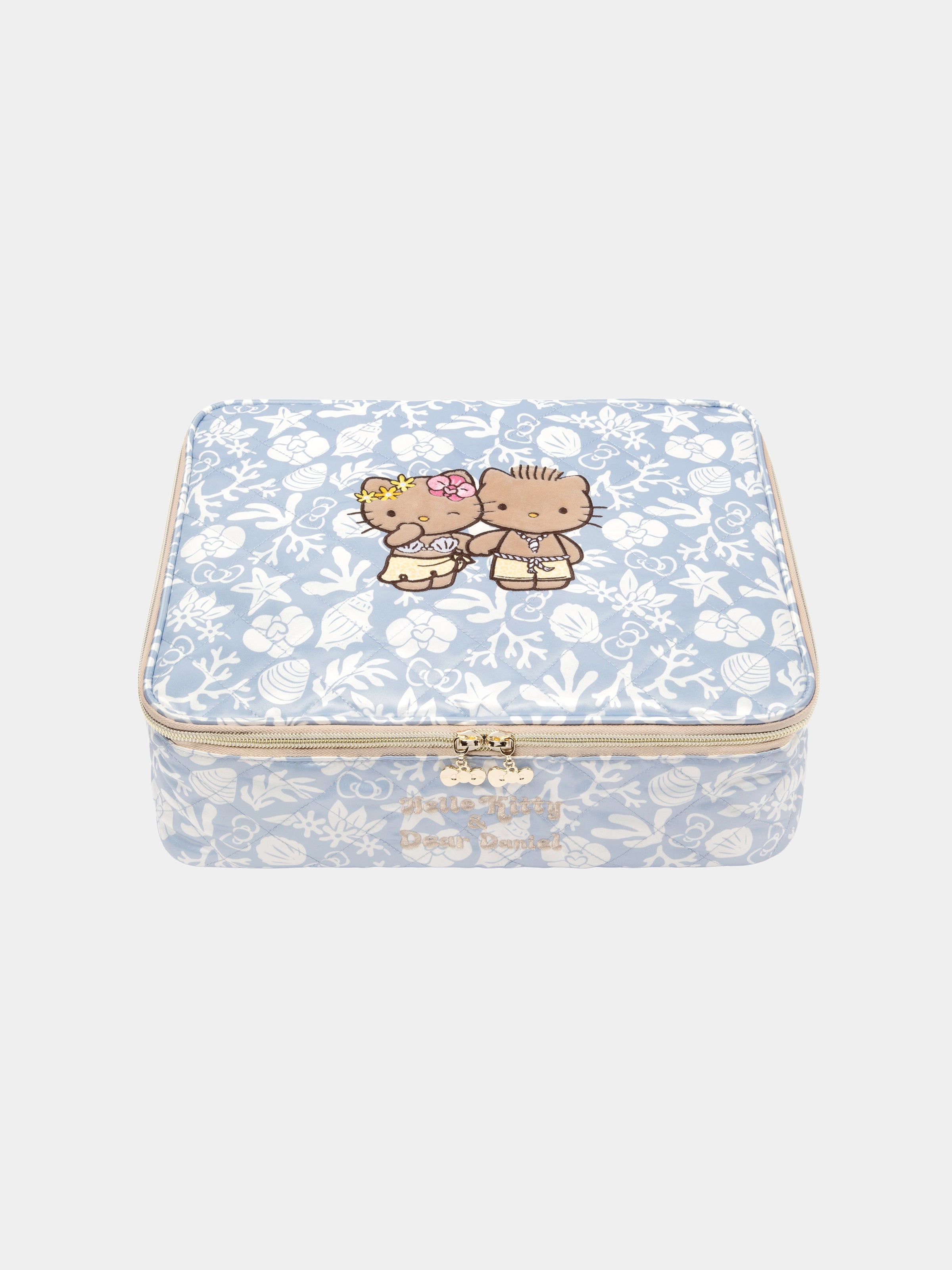 "Hello Kitty & Dear Daniel" Storage Bag – Breezy Blue – Big