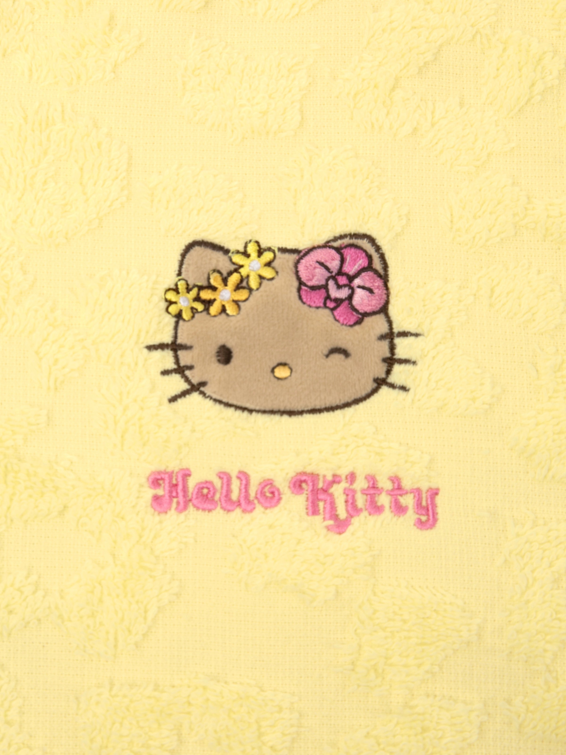 "Hello Kitty" Terry Hooded Cover Up – Sunbeam Leopard