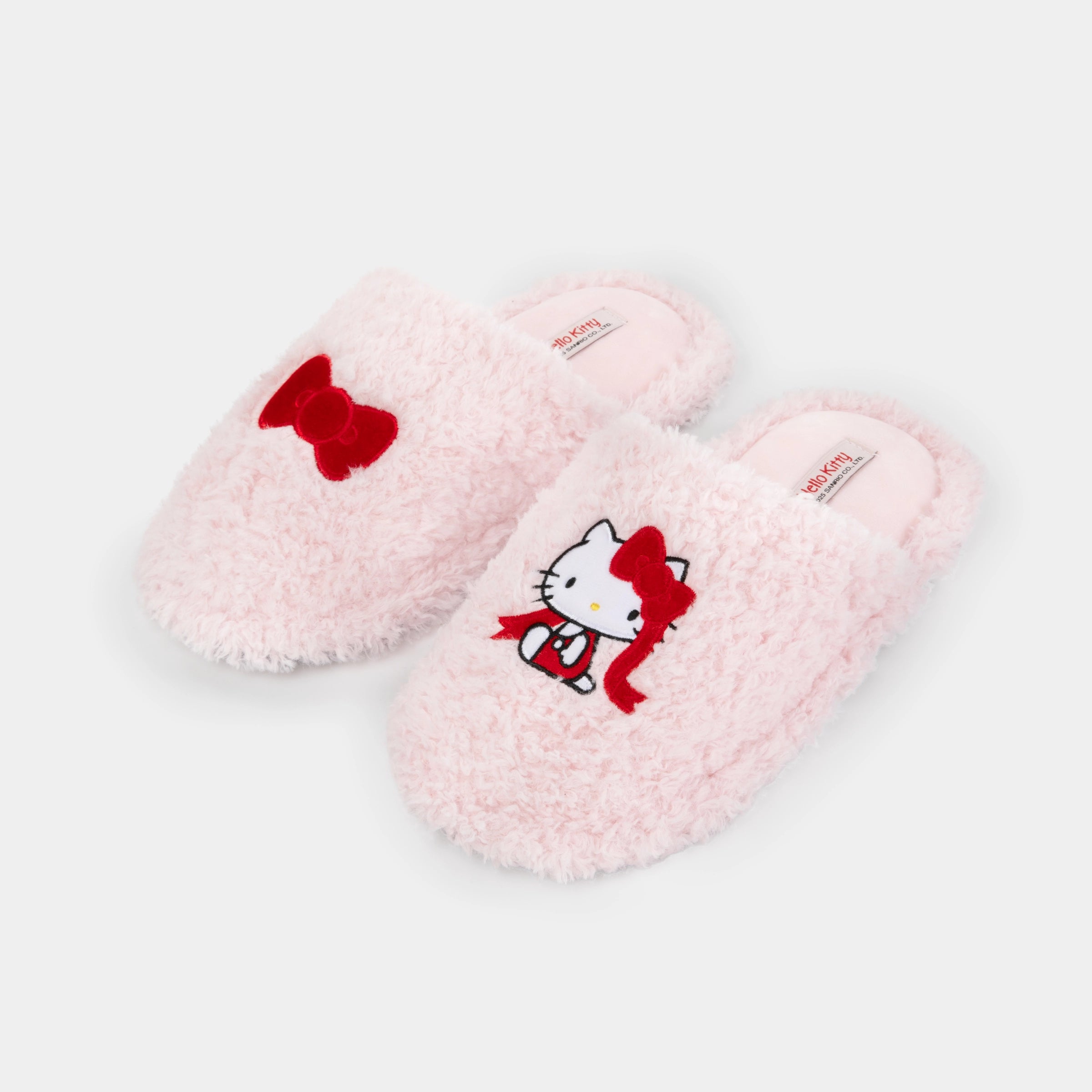 “Hello Kitty” Fluffy Slippers Sakura Pink