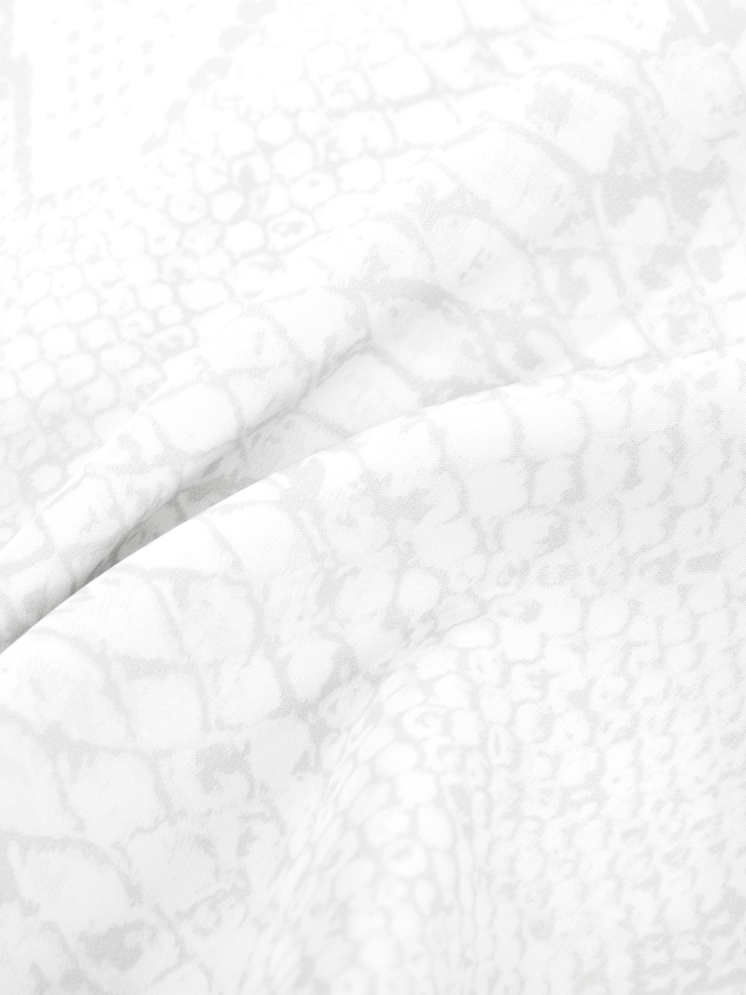 "Hello Kitty" Satin Slip Nightgown Snake Print