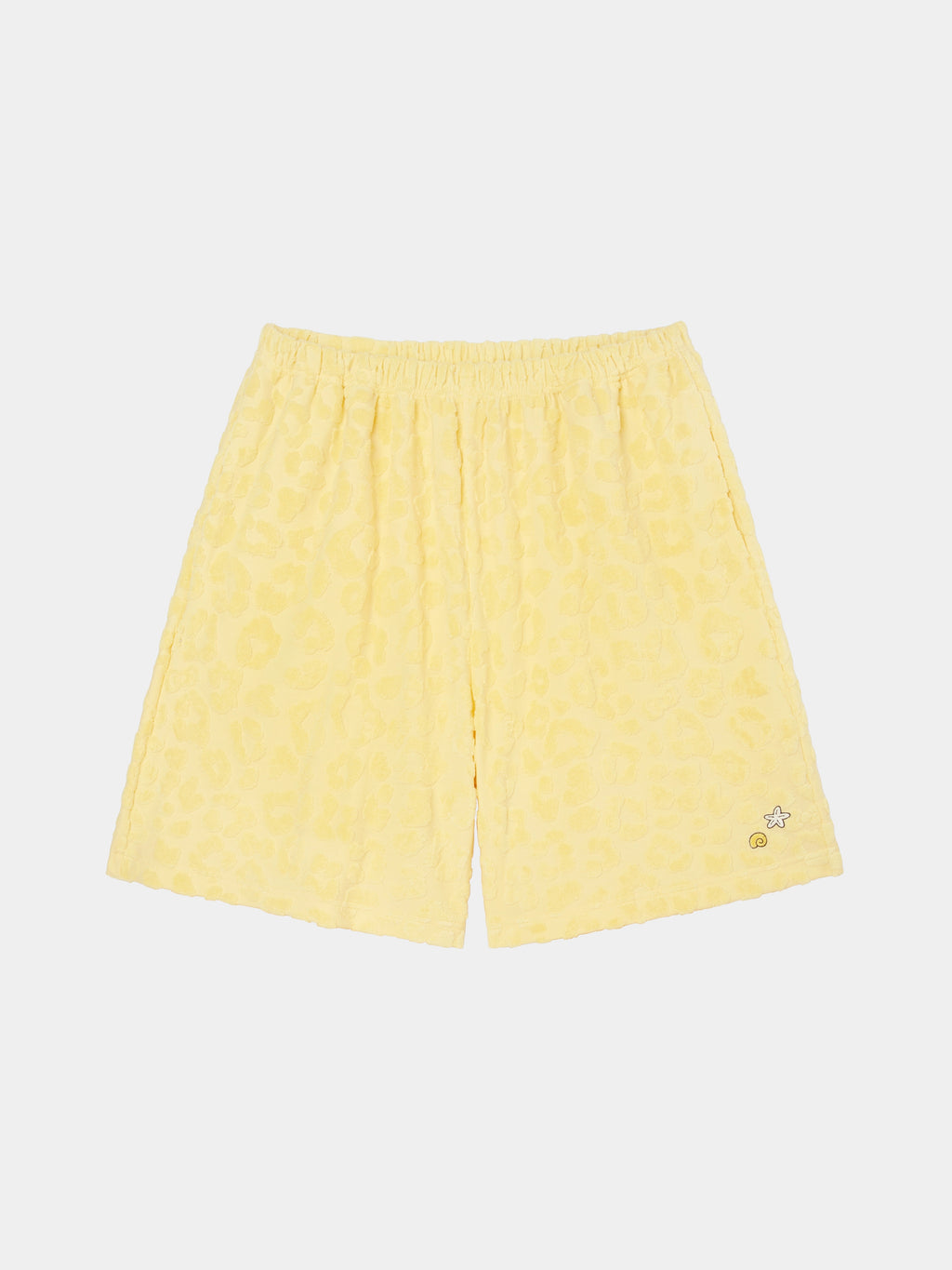 "Dear Daniel" Terry Loungewear Set Short Sleeve & Shorts – Sunbeam Leopard