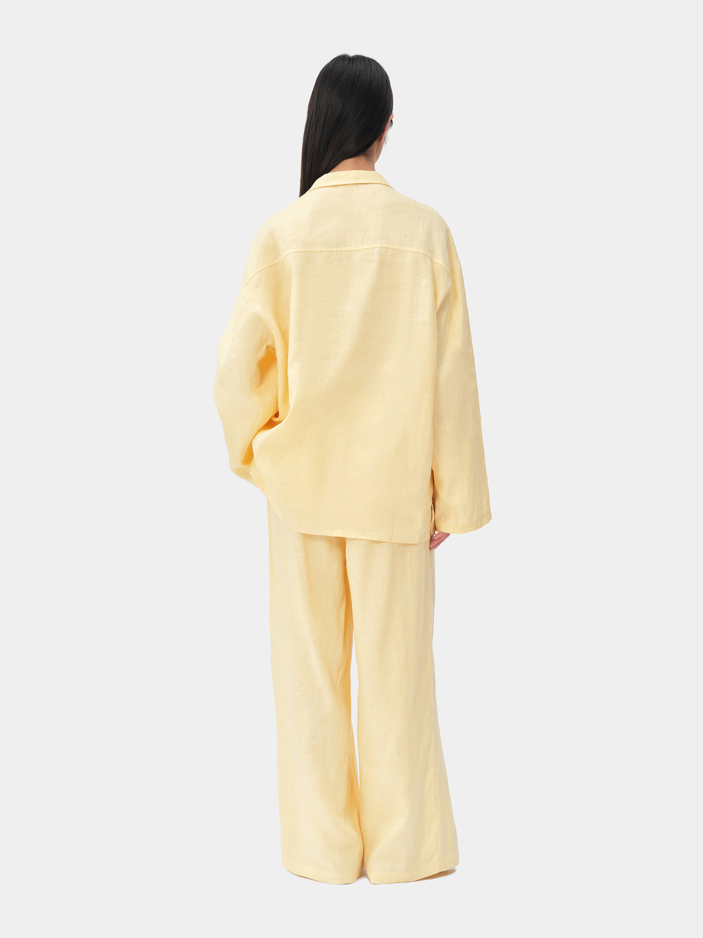 tbh Wōdrobe Hemp Loungewear Set Long Sleeve – Húlu Yellow