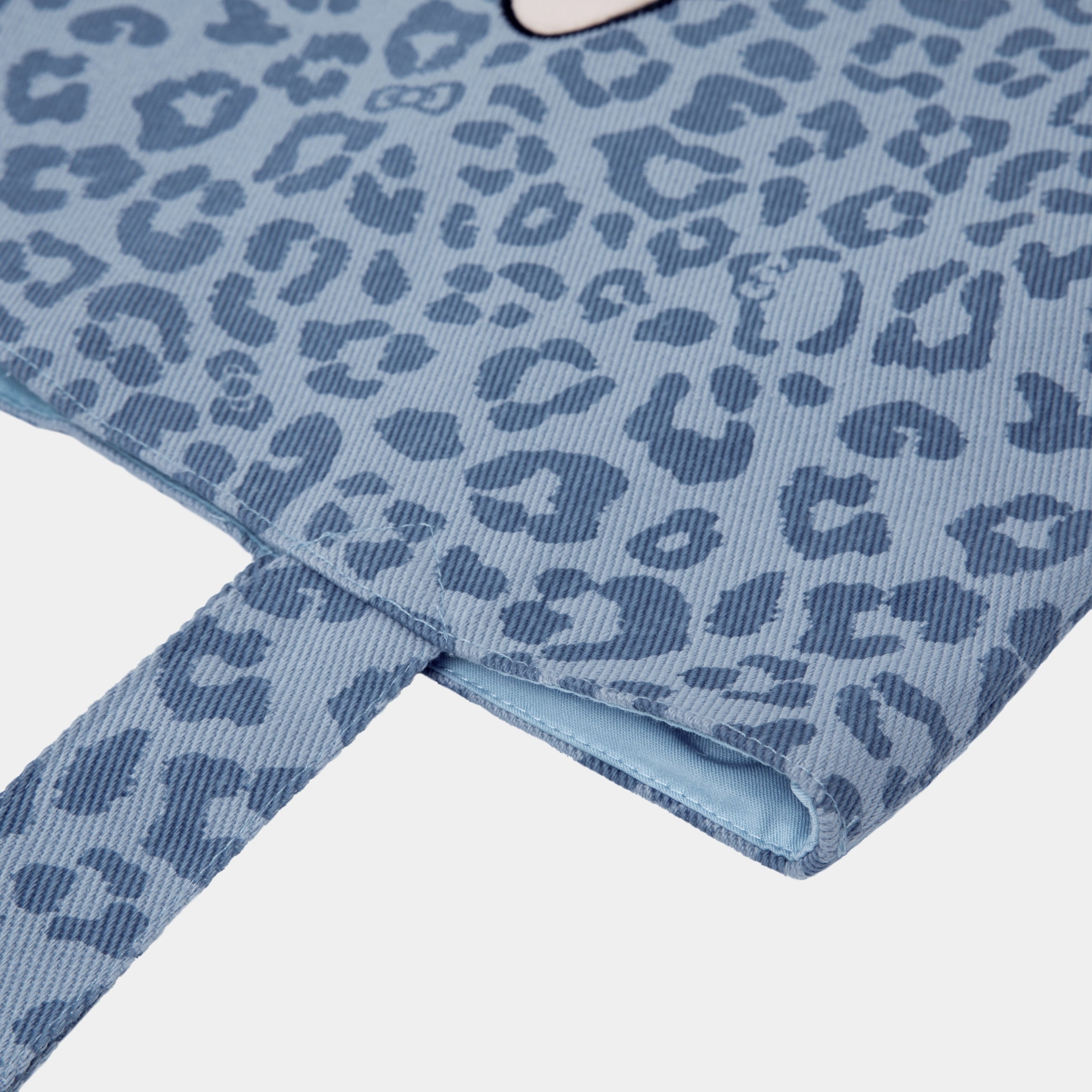 "Hello Kitty" Tote Bag Denim Leopard