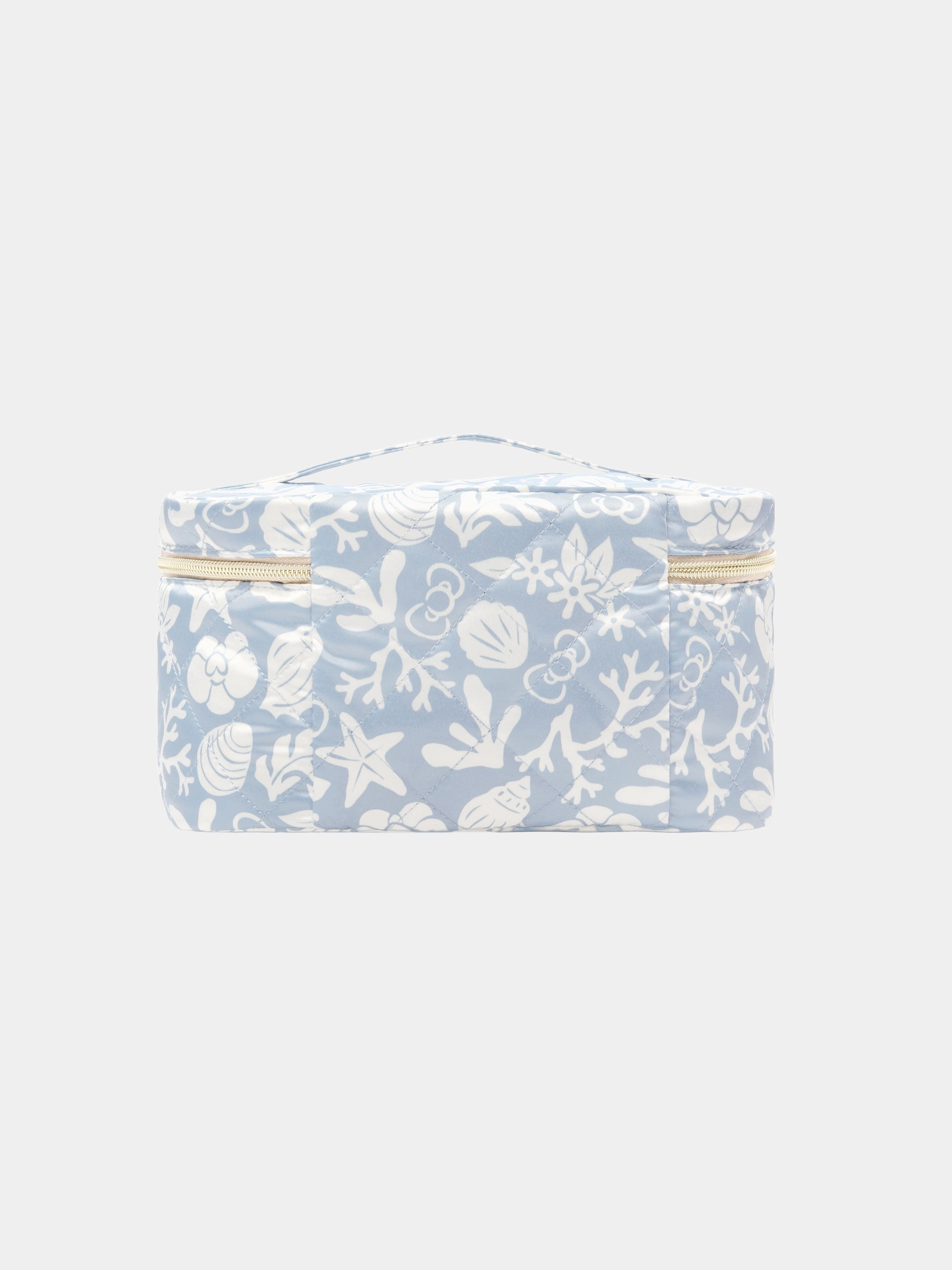 "Hello Kitty" Cosmetic Bag – Breezy Blue – Medium