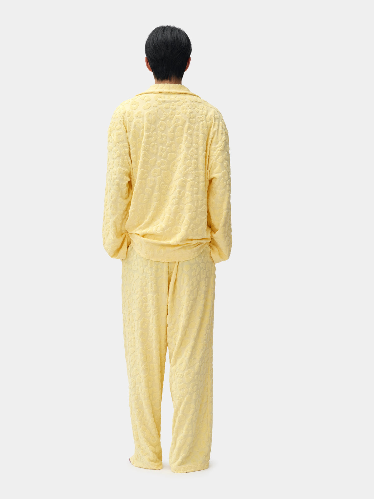 "Dear Daniel" Terry Loungewear Set Long Sleeve – Sunbeam Leopard