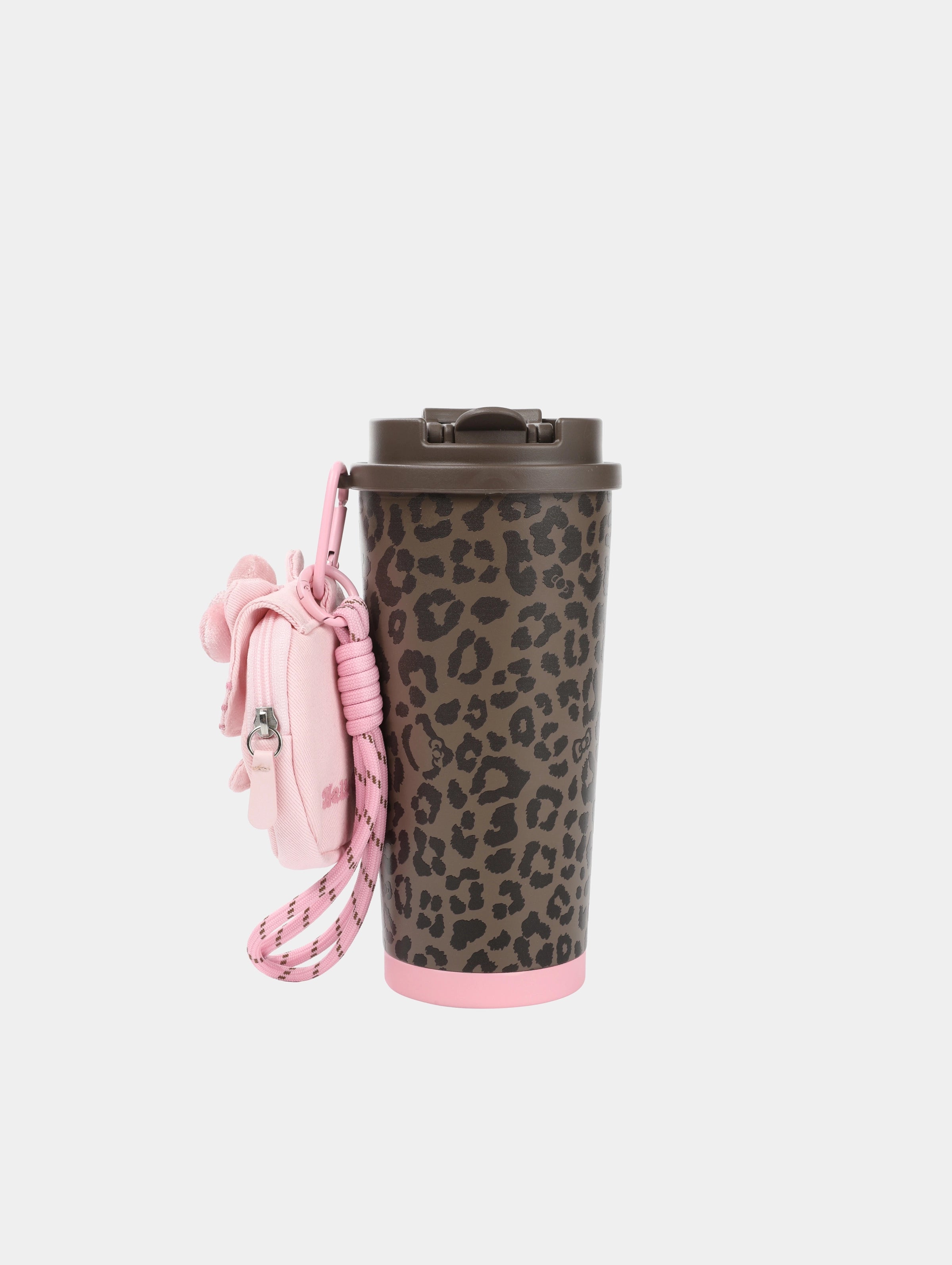"Hello Kitty" Stainless Steel Travel Tumbler – Choco Pink
