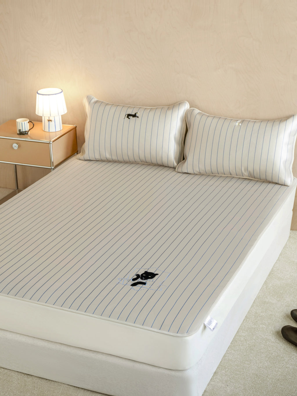 "Urban Jungle" Cooling Mat Set – Dark Camel