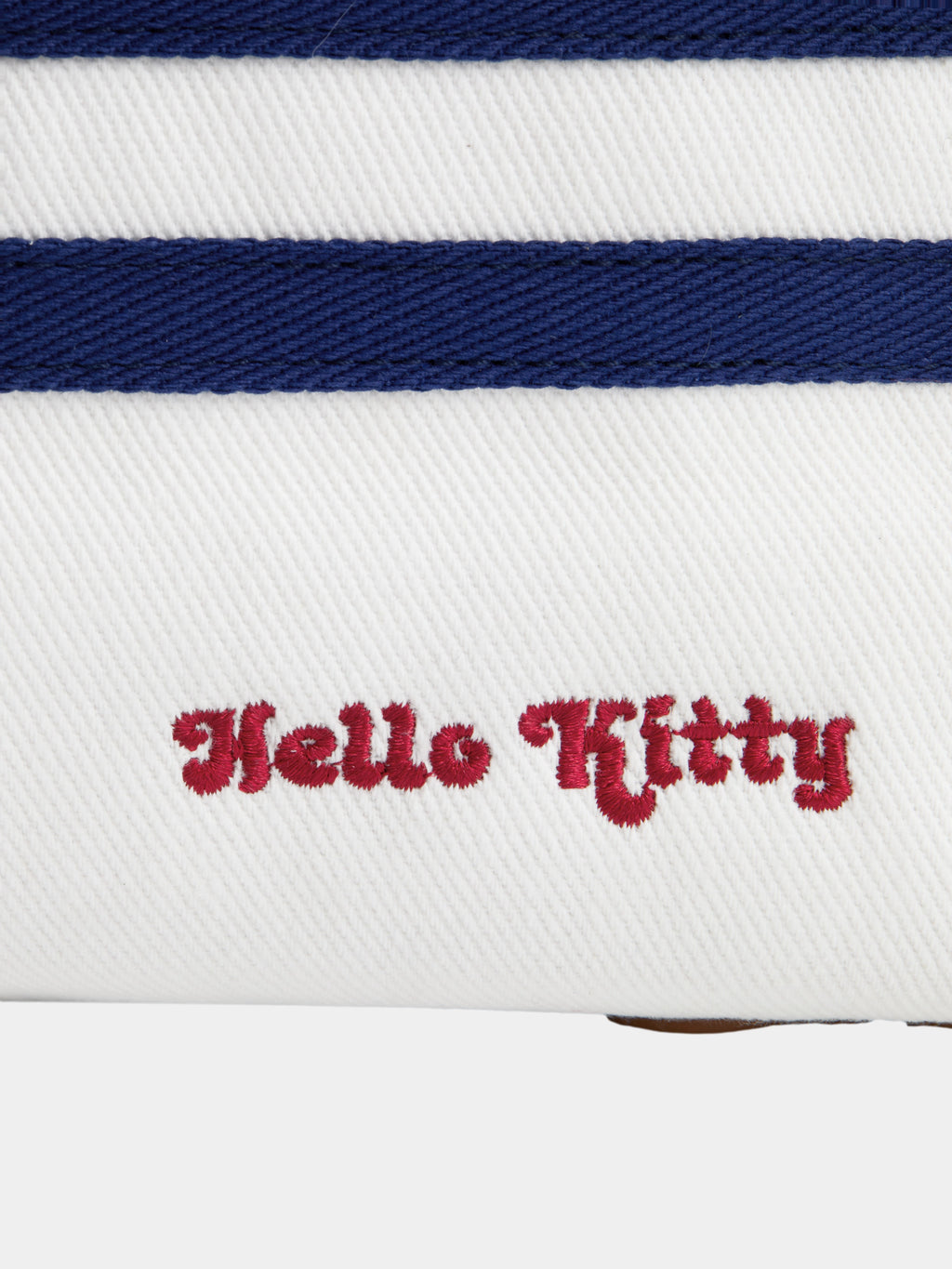 "Hello Kitty" Canvas Tote Bag – Breton Stripe