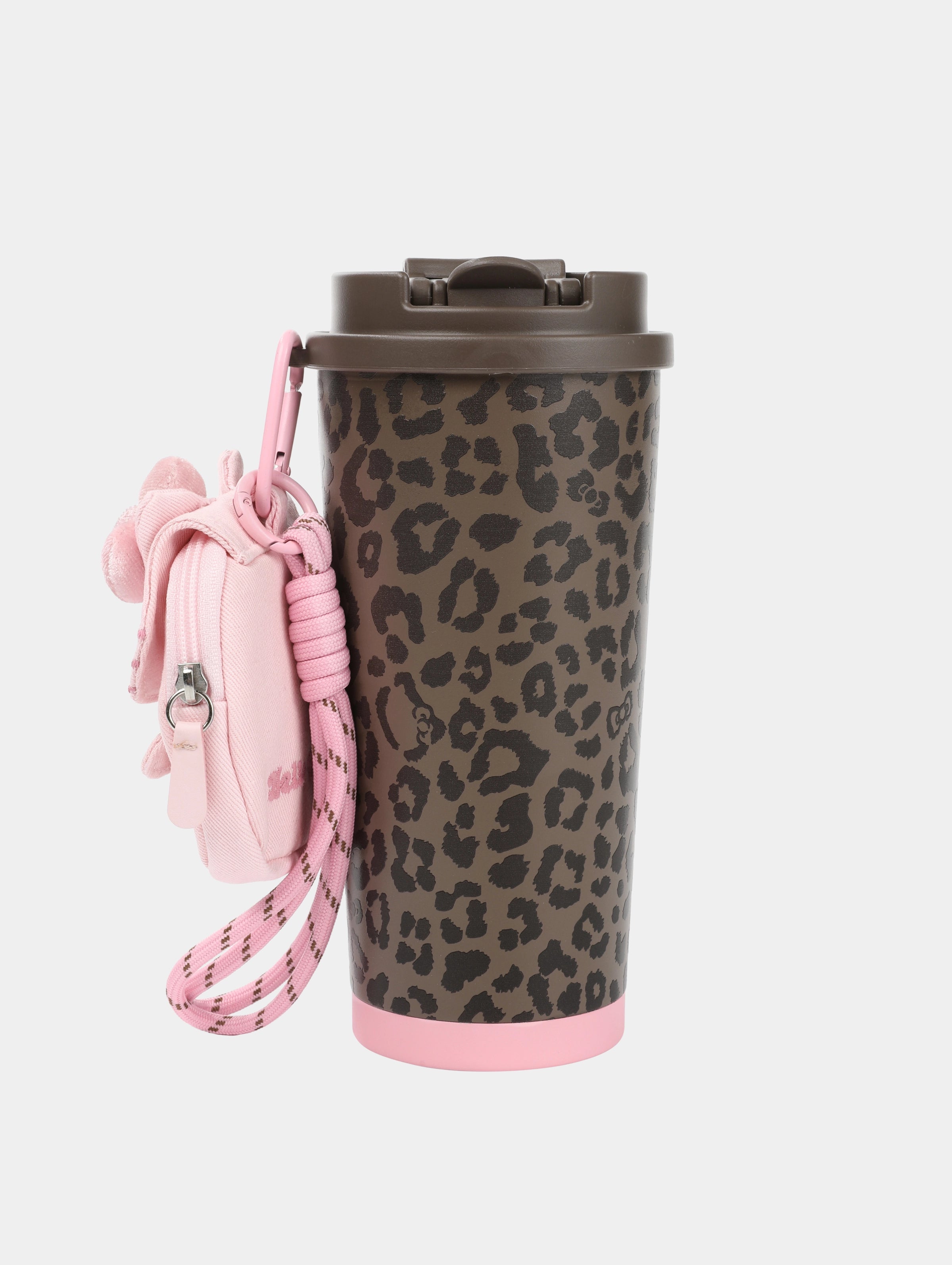 "Hello Kitty" Stainless Steel Travel Tumbler – Choco Pink
