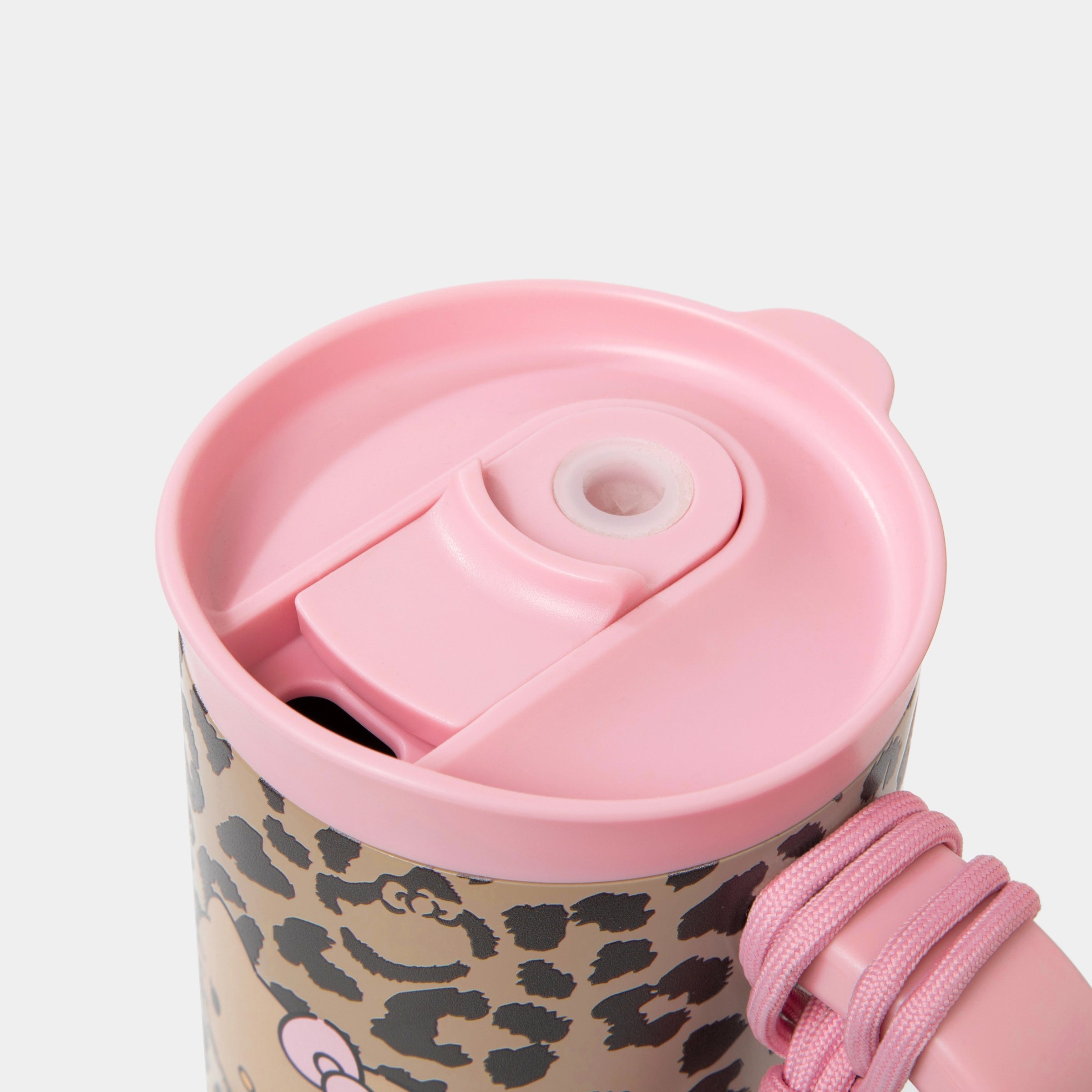 "Hello Kitty"  stainless steel insulated tumbler (with mini bag) Leopard