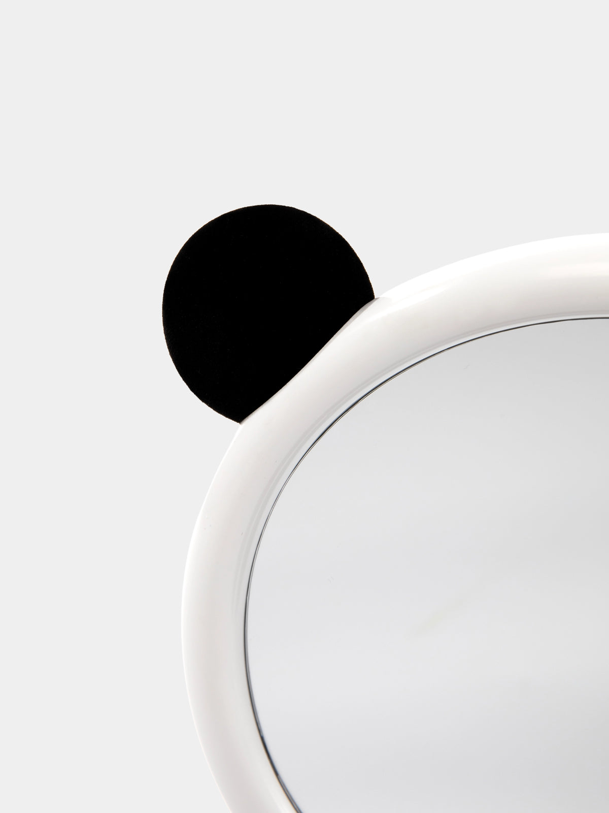 "panda pompom" Tabletop Makeup Mirror