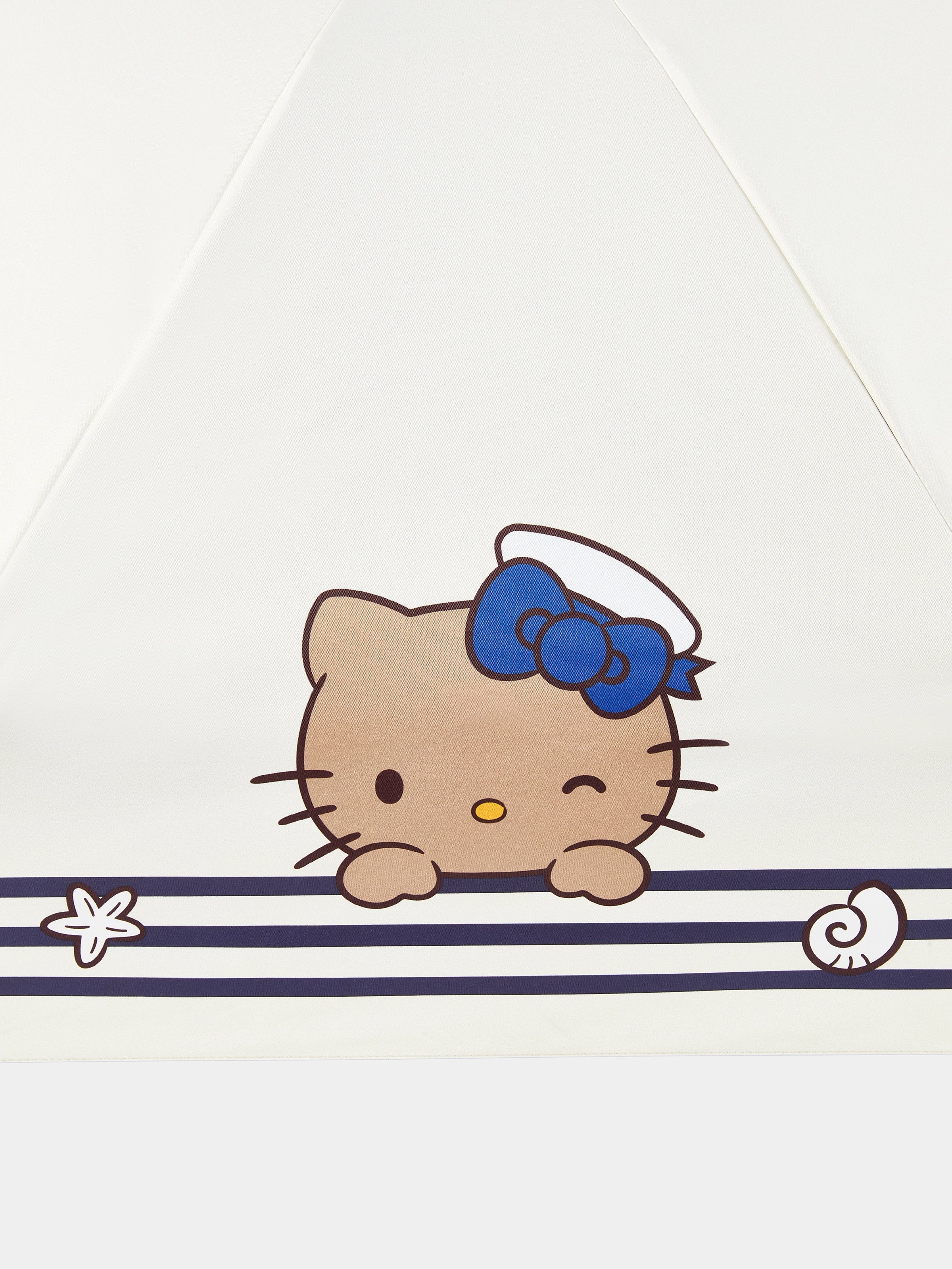 "Hello Kitty" UV Protection Umbrella – Breton Stripe