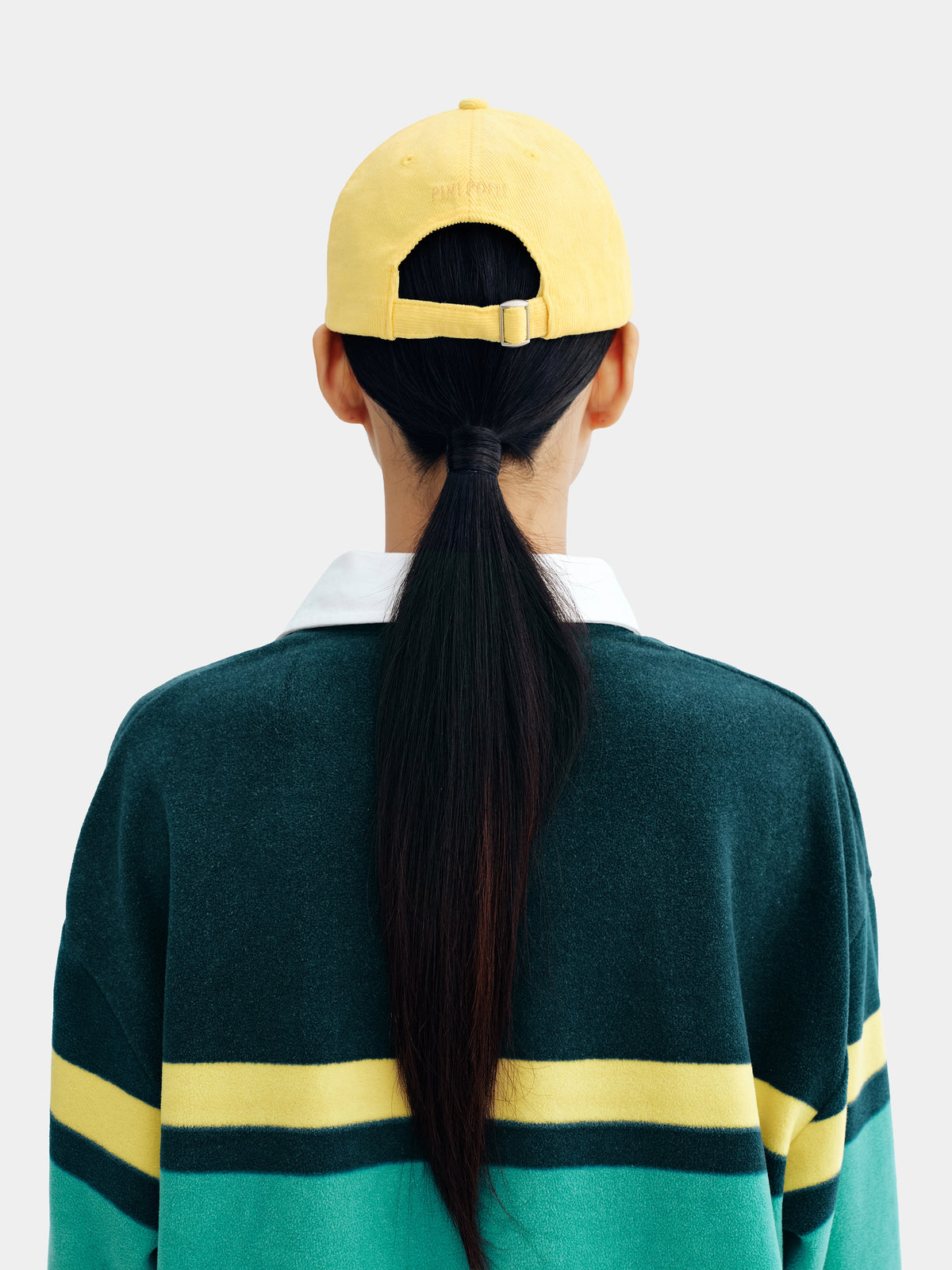 PIN!POM! Embroidered Cap – Yellow