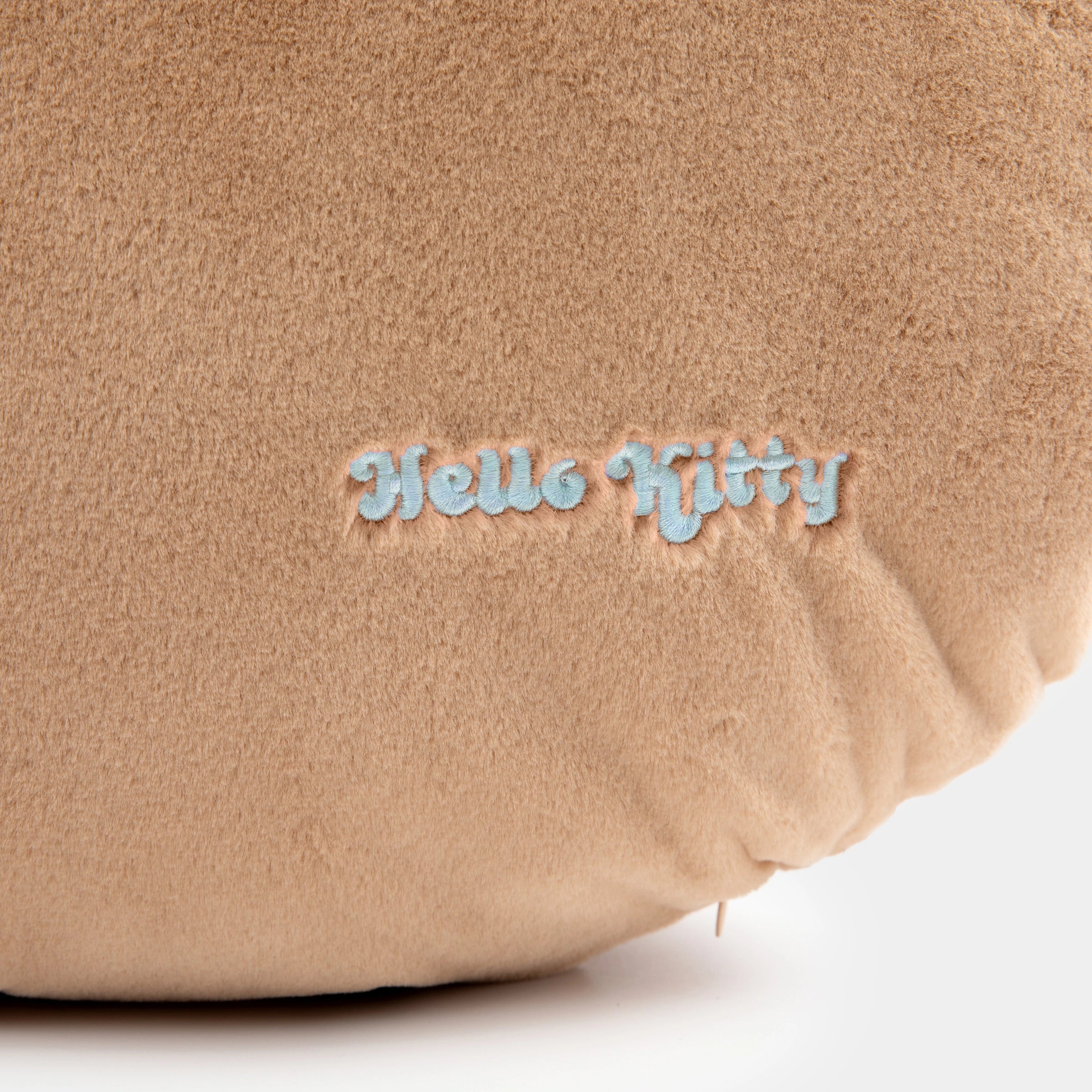 "Hello Kitty"  Cushion & Scented Flannel Throw Set – Denim