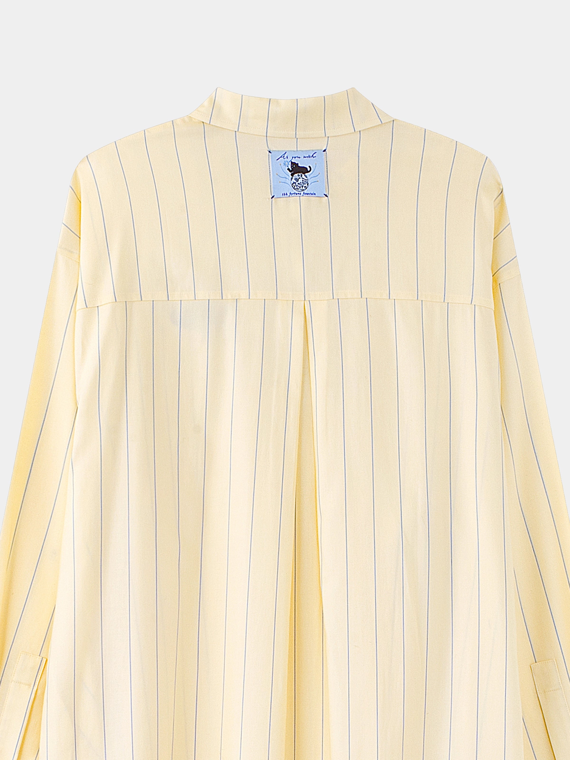 “Urban Jungle” Tencel Cotton Blend Nightgown Dandelion Yellow