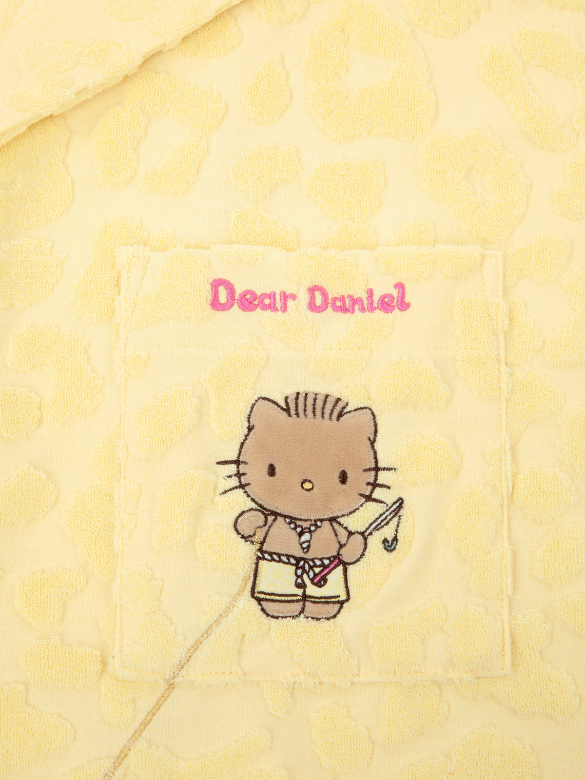 "Dear Daniel" Terry Loungewear Set Long Sleeve – Sunbeam Leopard