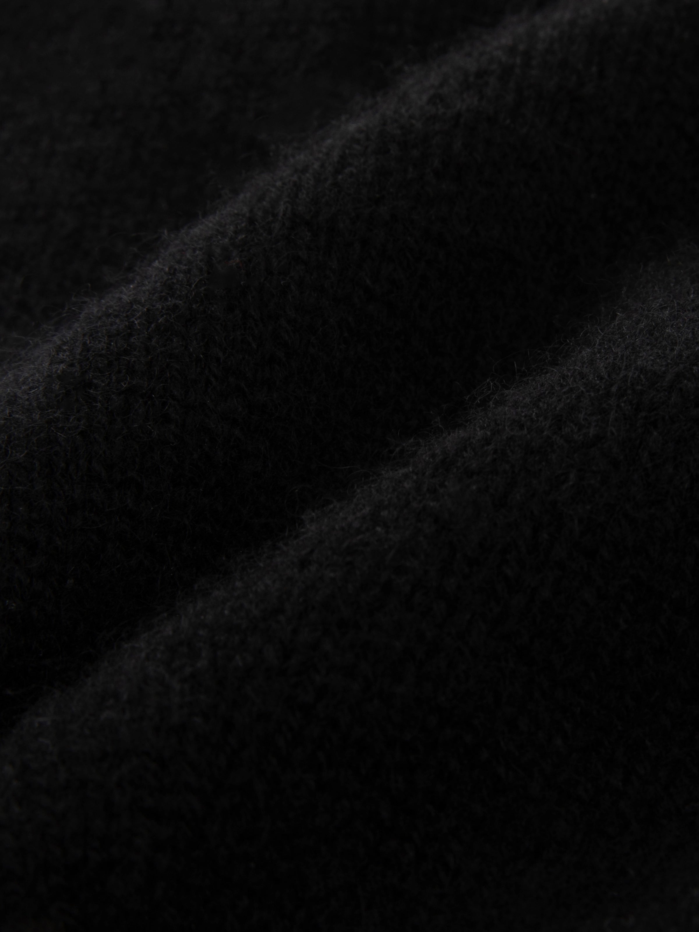 "Hello Kitty" Wool Cashmere Blend Pants – Black & White