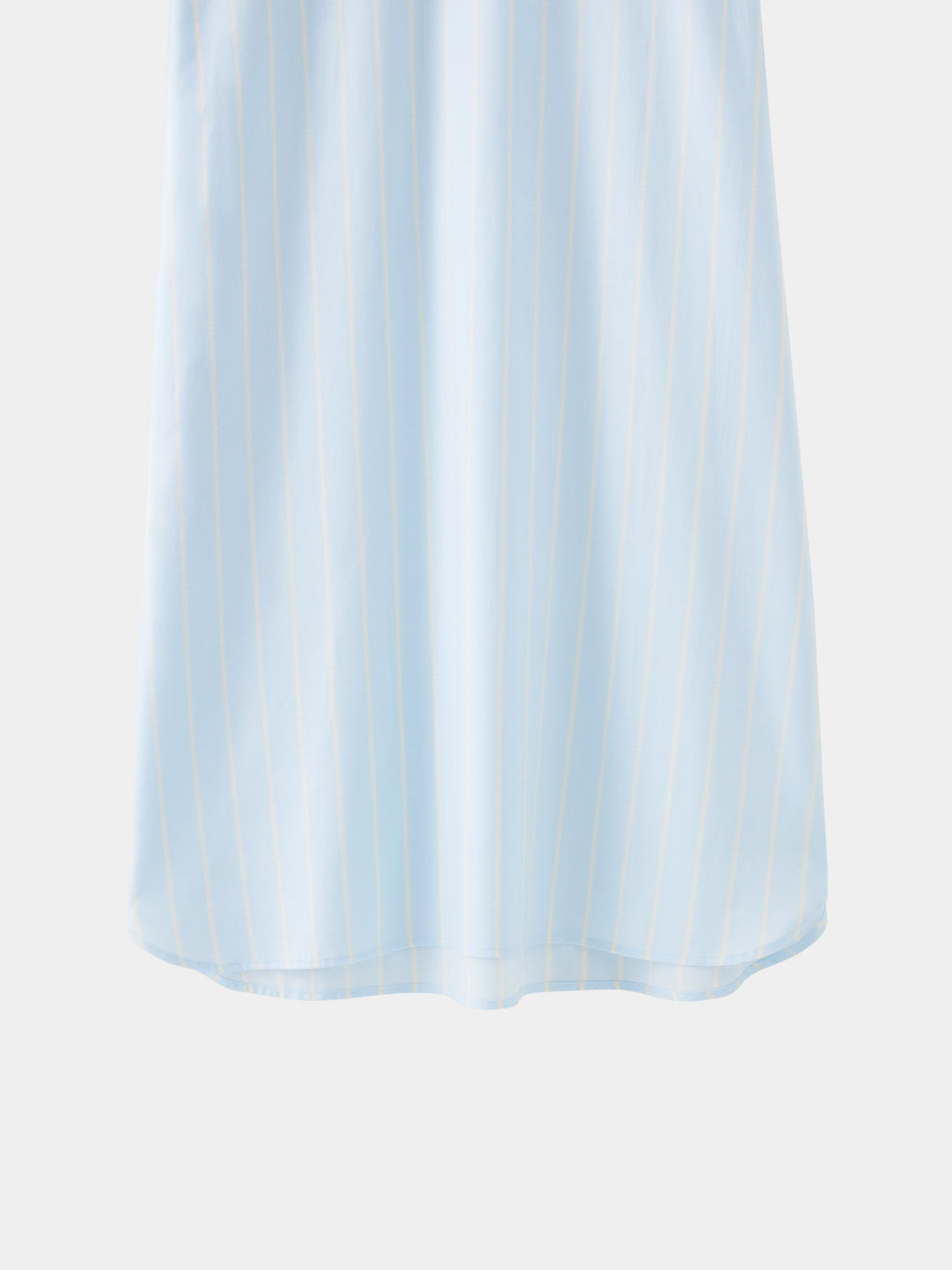 “Urban Jungle” Tencel Cotton Blend Short Sleeve Nightgown Water Blue