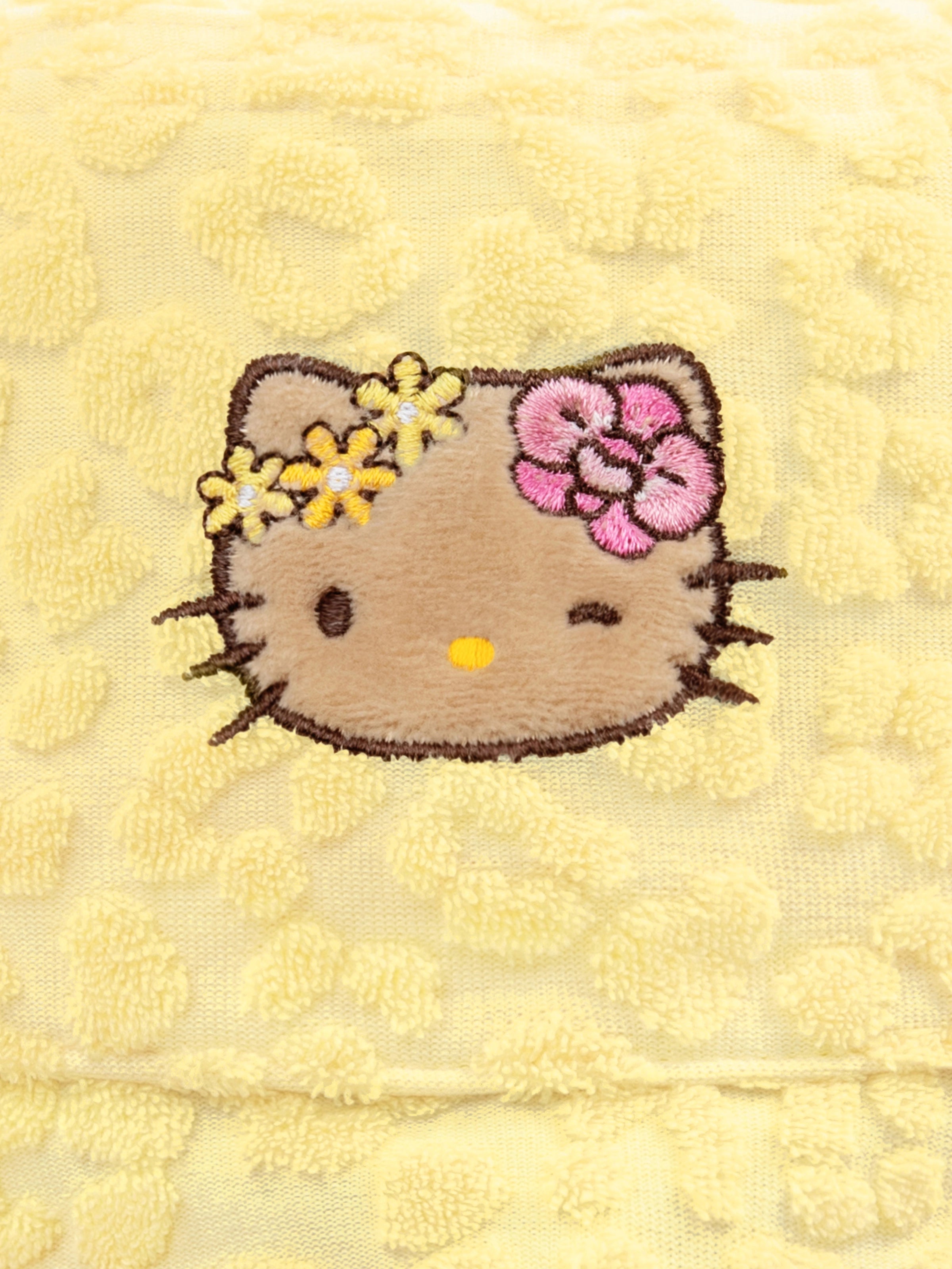 "Hello Kitty" Terry Bucket Hat with Sunglasses – Sunbeam Leopard