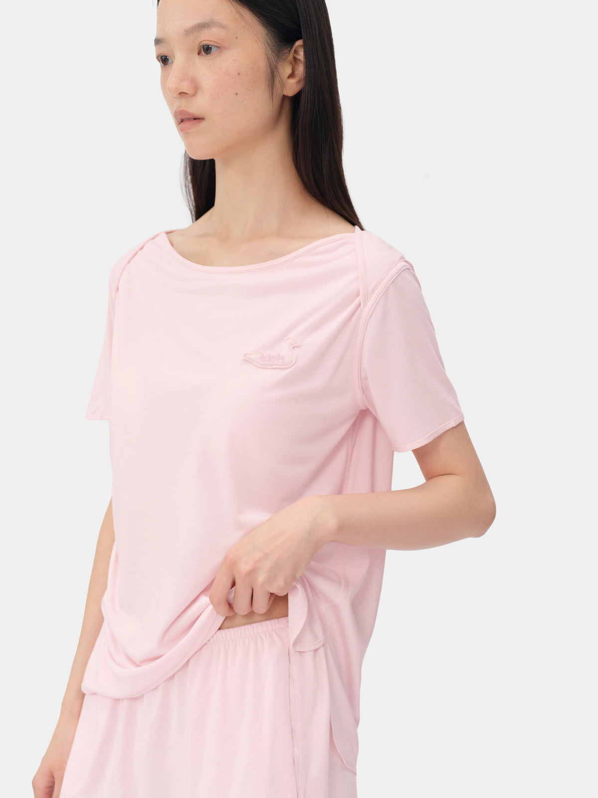 tbh Wōdrobe PLA Skin-Friendly Sleepwear Set Short Sleeve – Petal