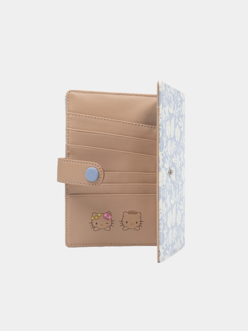 "Hello Kitty & Dear Daniel" Passport Holder – Breezy Blue
