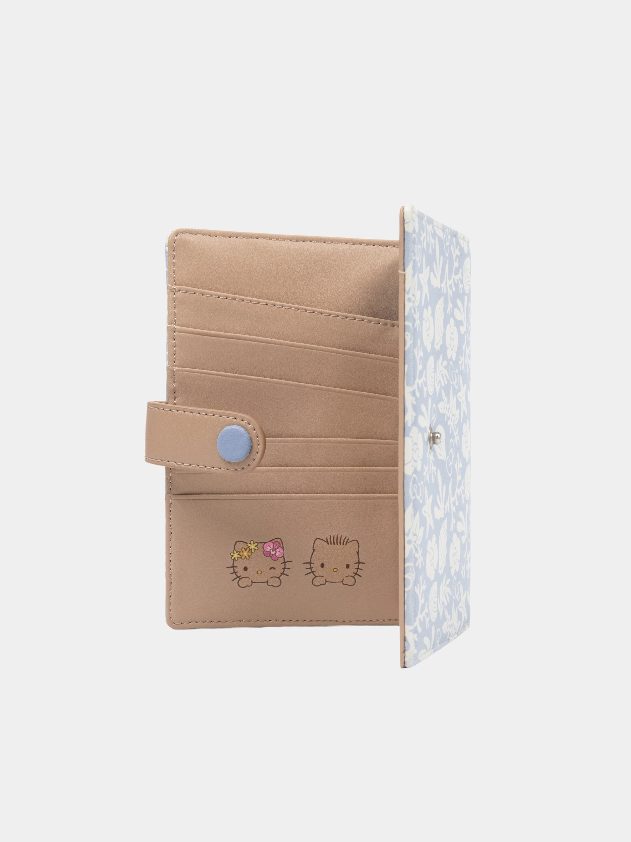 "Hello Kitty & Dear Daniel" Passport Holder – Breezy Blue