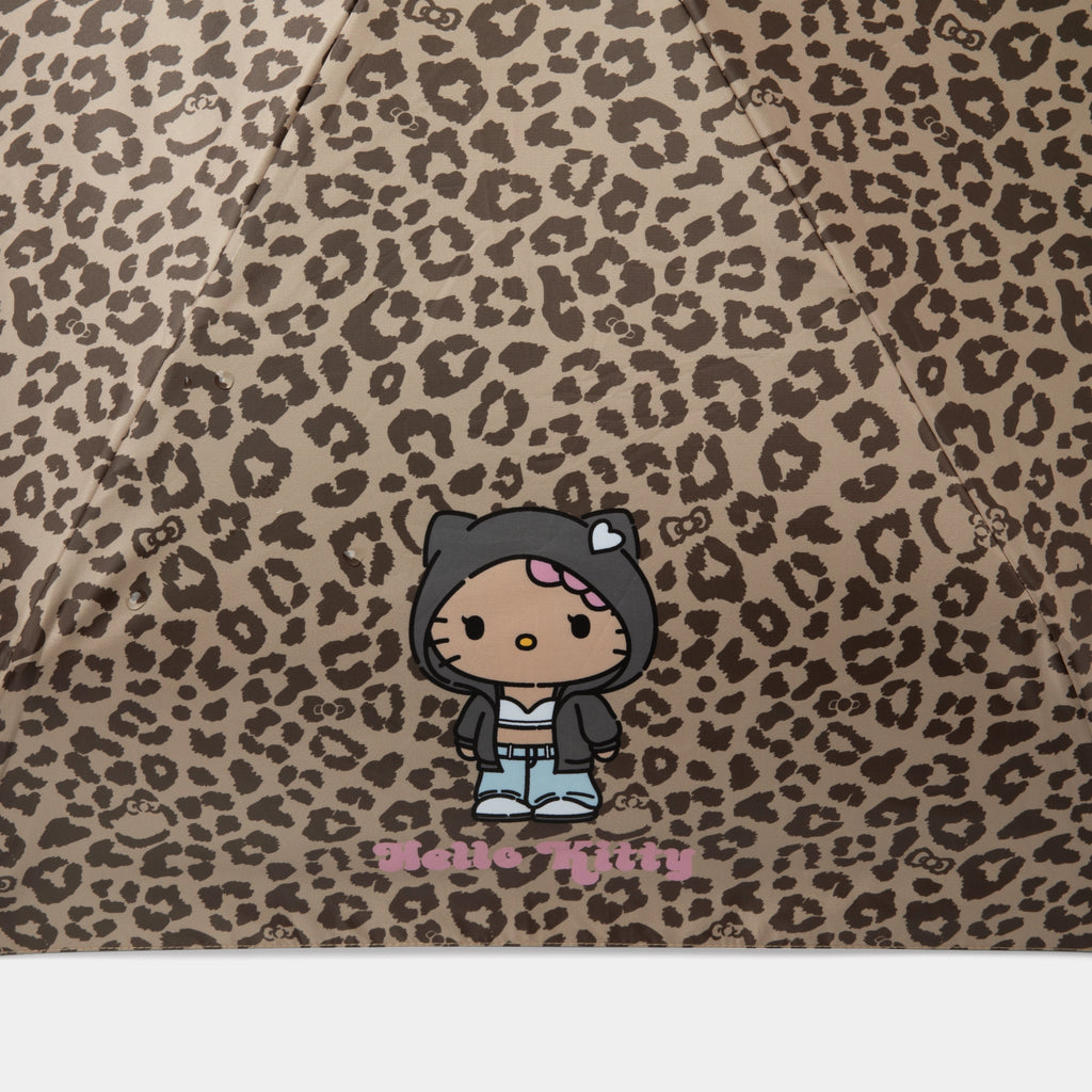 "Hello Kitty" Sun Umbrella – Leopard