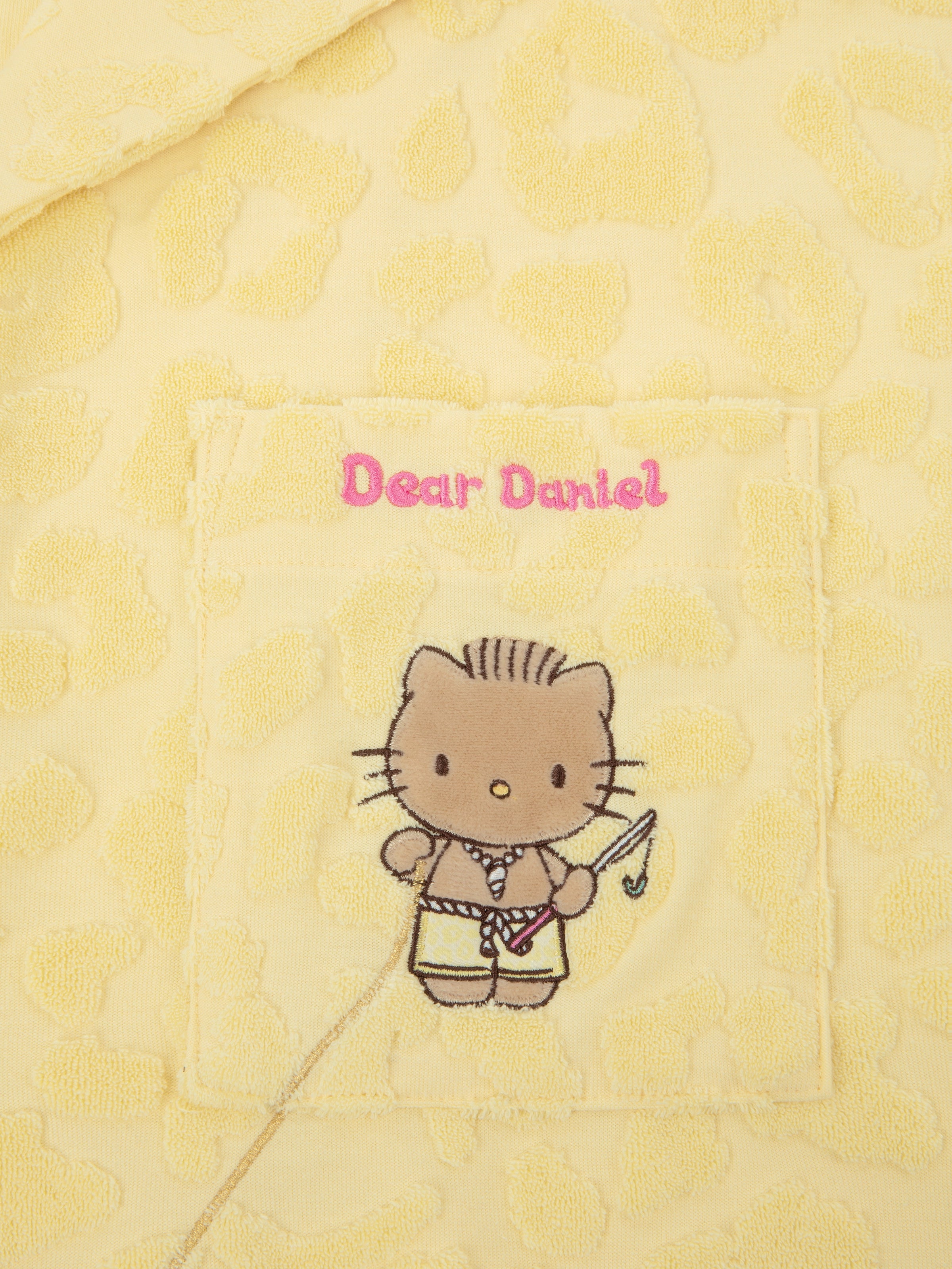 "Dear Daniel" Terry Loungewear Set Short Sleeve & Shorts – Sunbeam Leopard