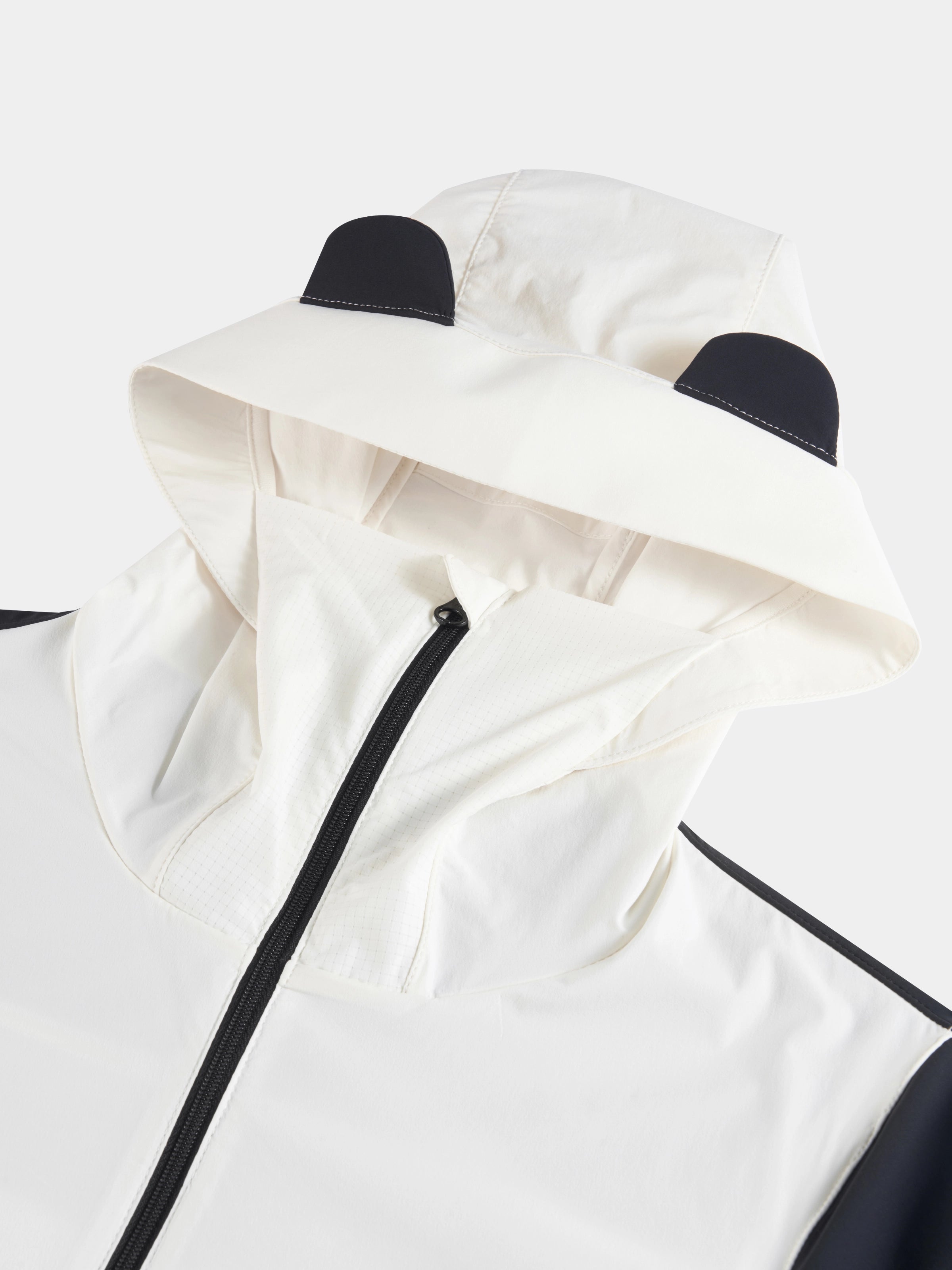 "Panda PomPom" Sun & Rain Outdoor Sun Protection Jacket Kids