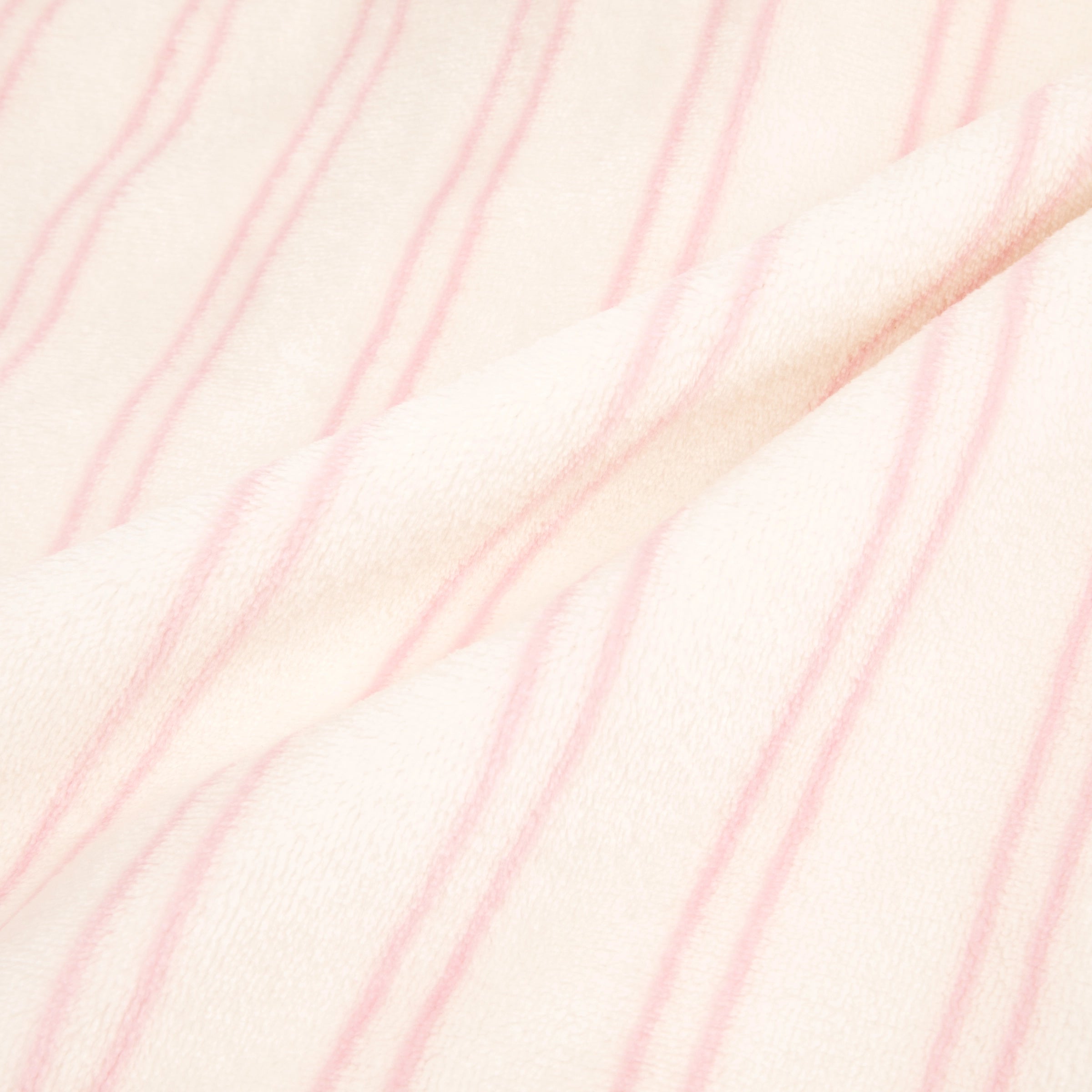 "Hello Kitty" Flannel Loungewear Set – Cream Stripes