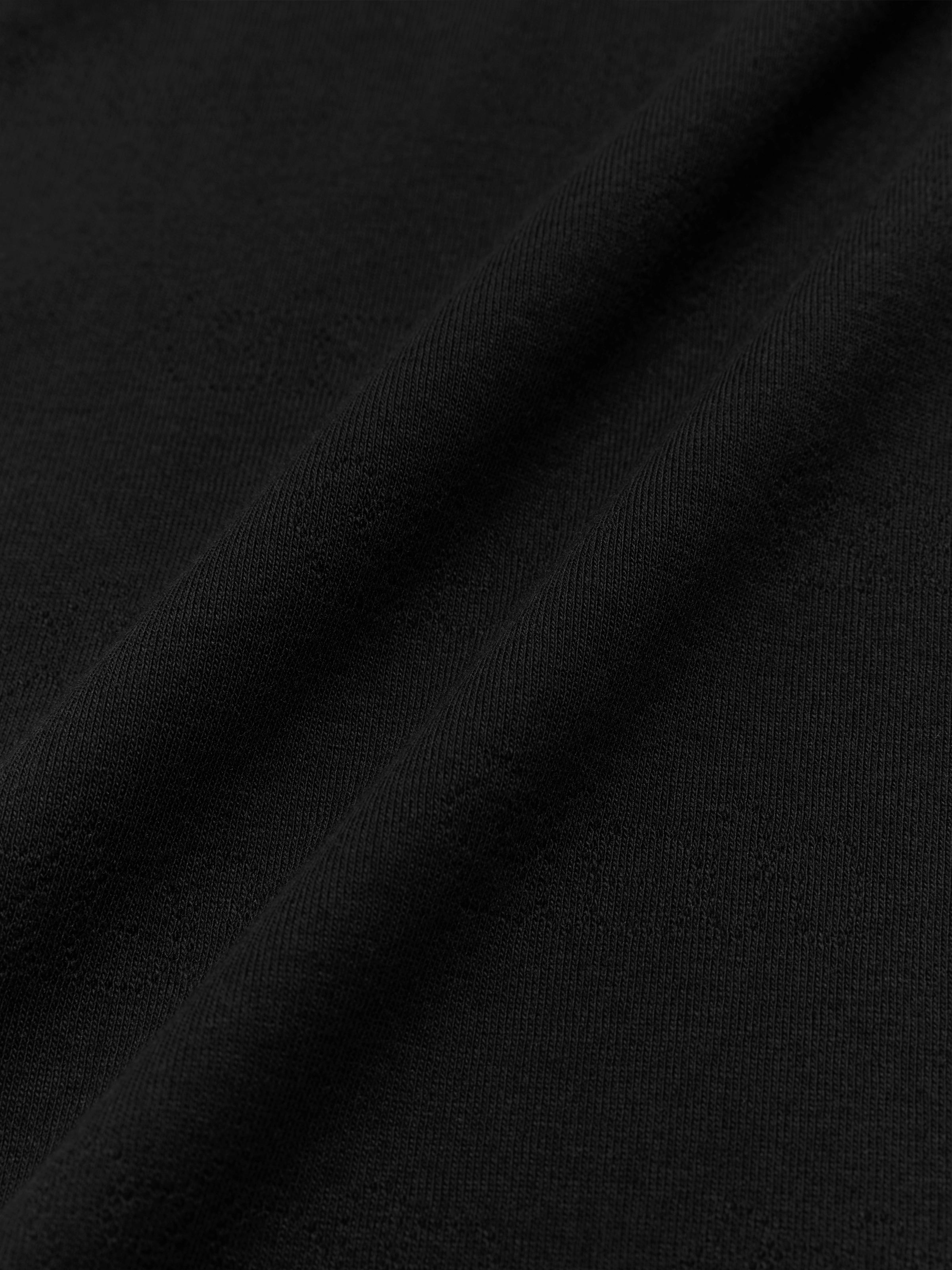 "Hello Kitty" Stretch Cotton Jersey  Polo Dress-Classic Black