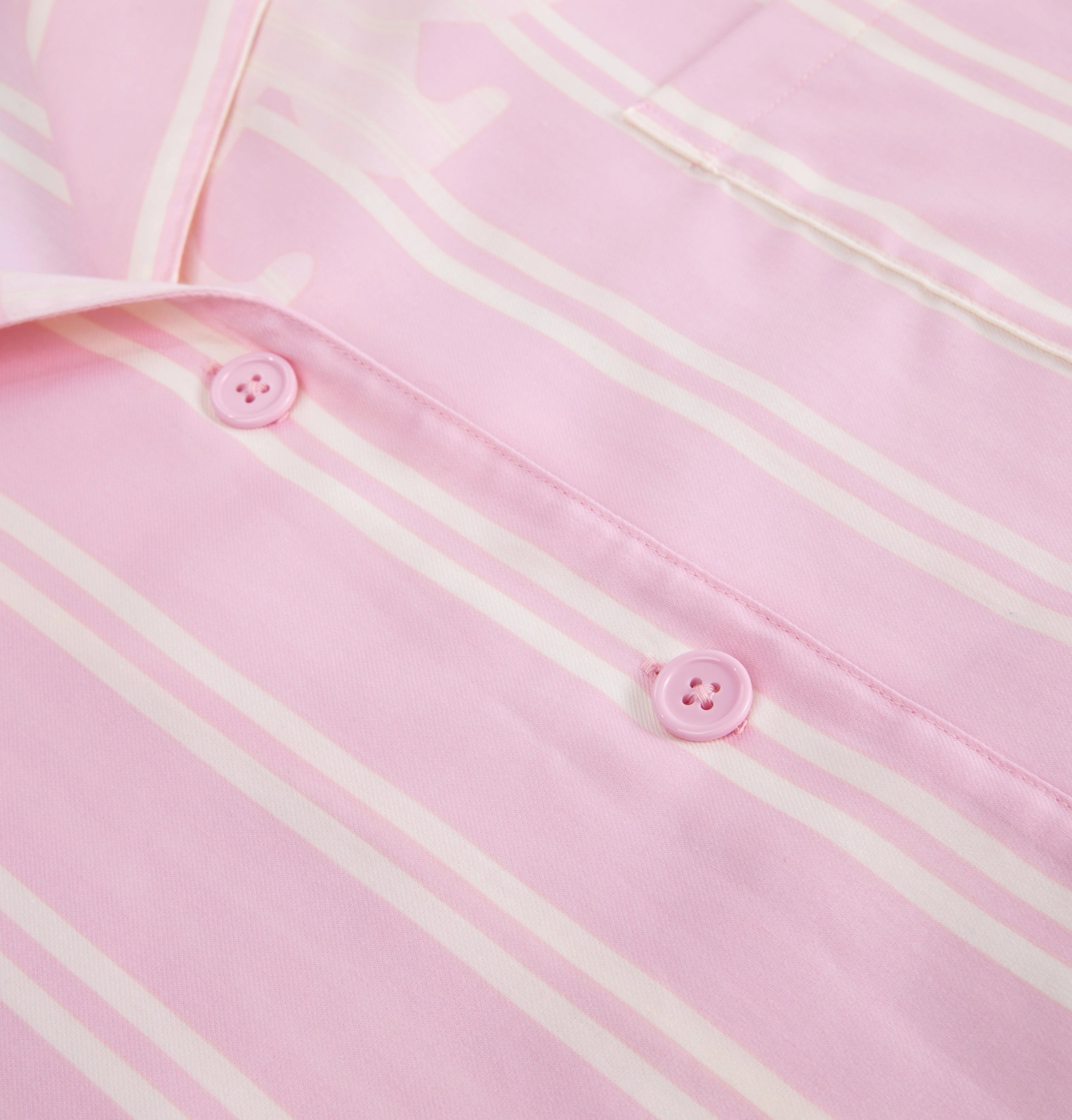 “Z” Tencel Cotton Blend Stripe Loungewear Set Baby Bear