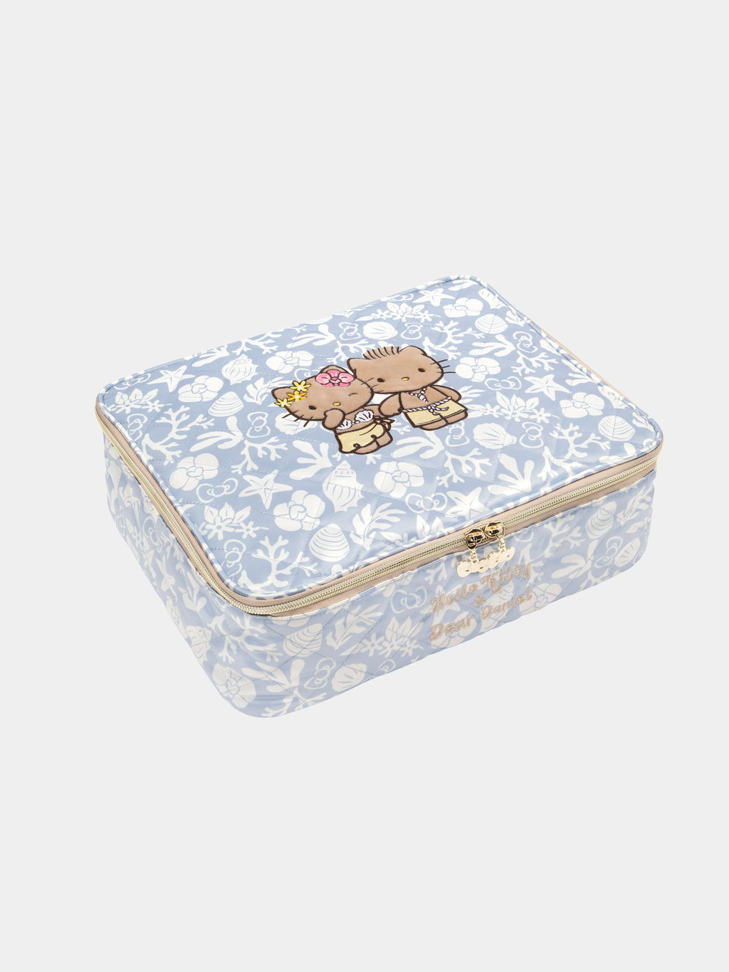 "Hello Kitty & Dear Daniel" Storage Bag – Breezy Blue – Big