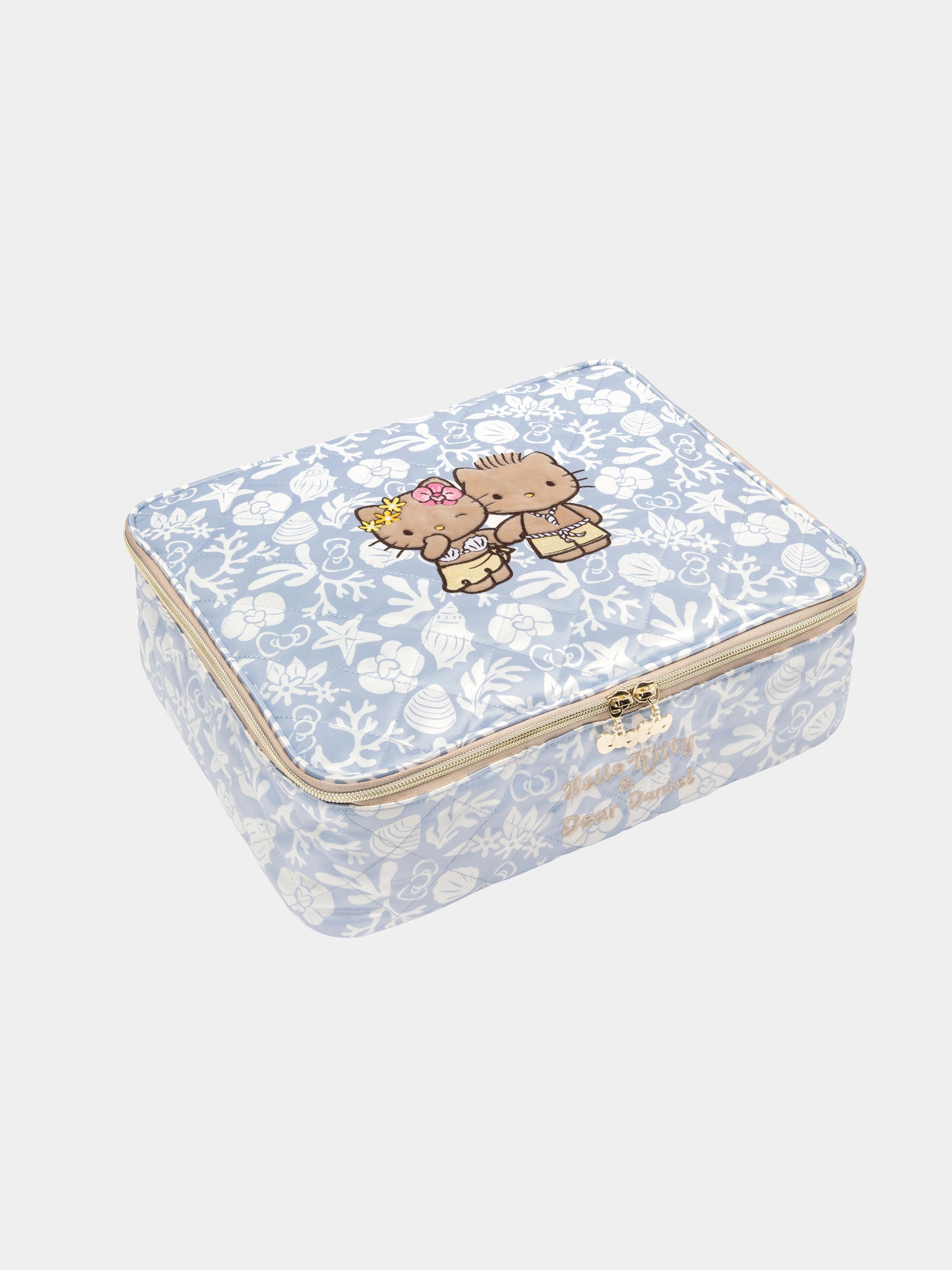 "Hello Kitty & Dear Daniel" Storage Bag – Breezy Blue – Big